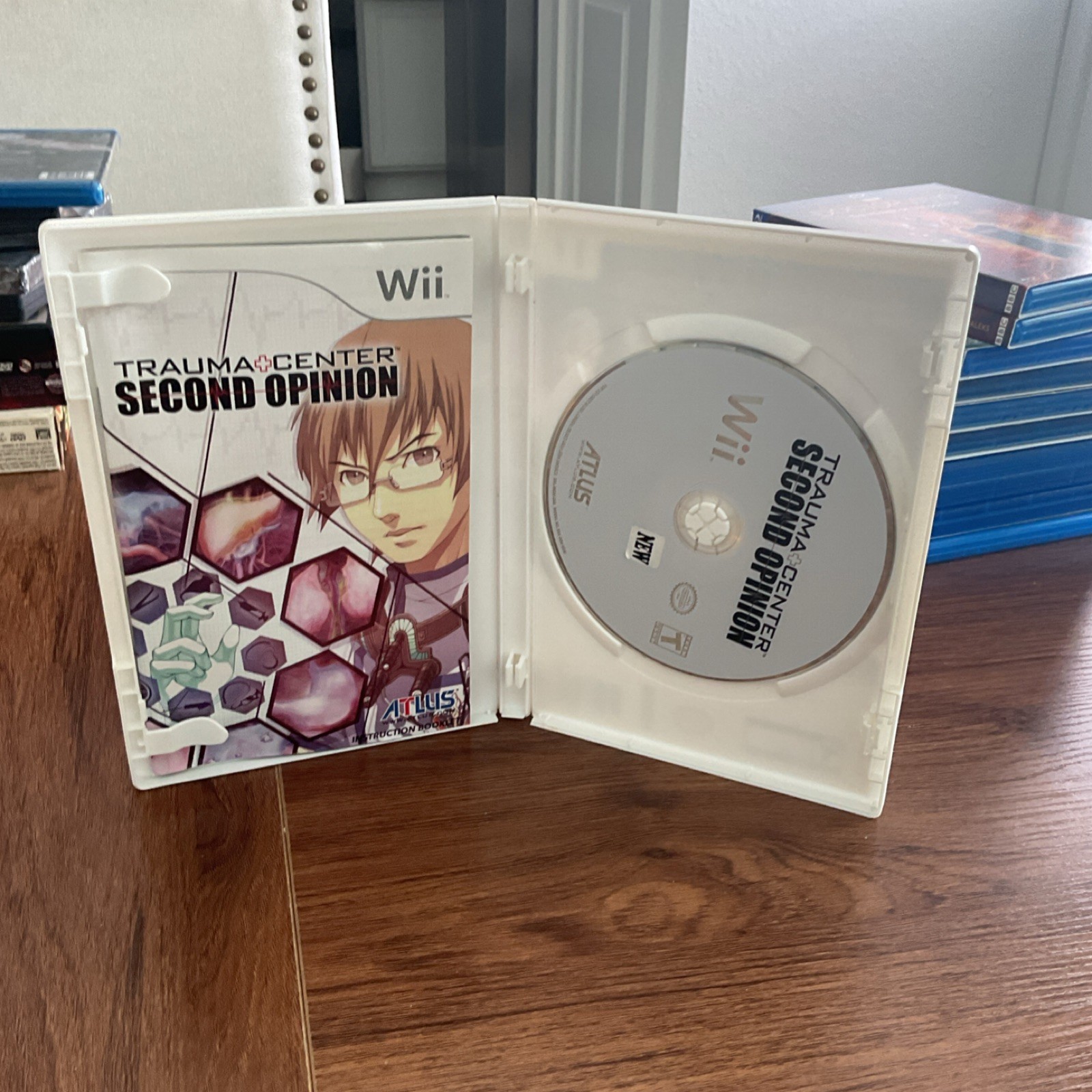 Atlus Trauma Center: Second Opinion Nintendo Wii 2006 Simulation Medical Manual
