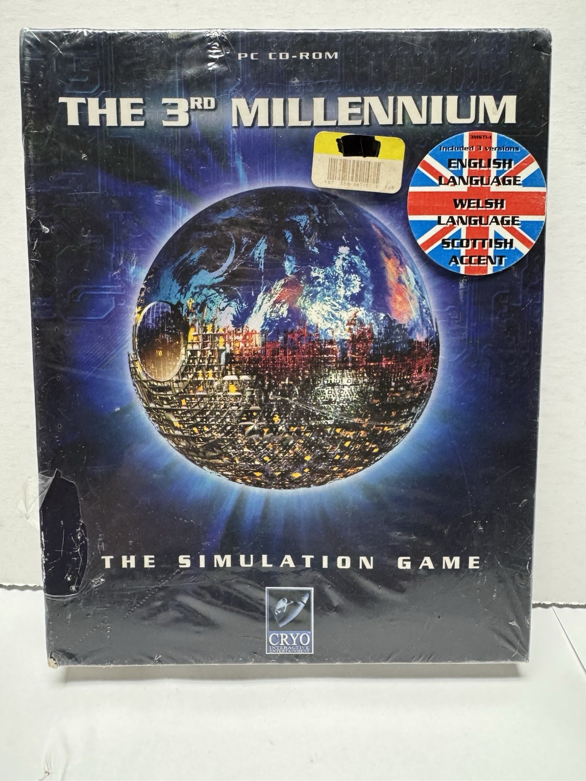 The 3rd Third Millennium PC 1997 Big Box English Ed SIMulation GAME RARE new