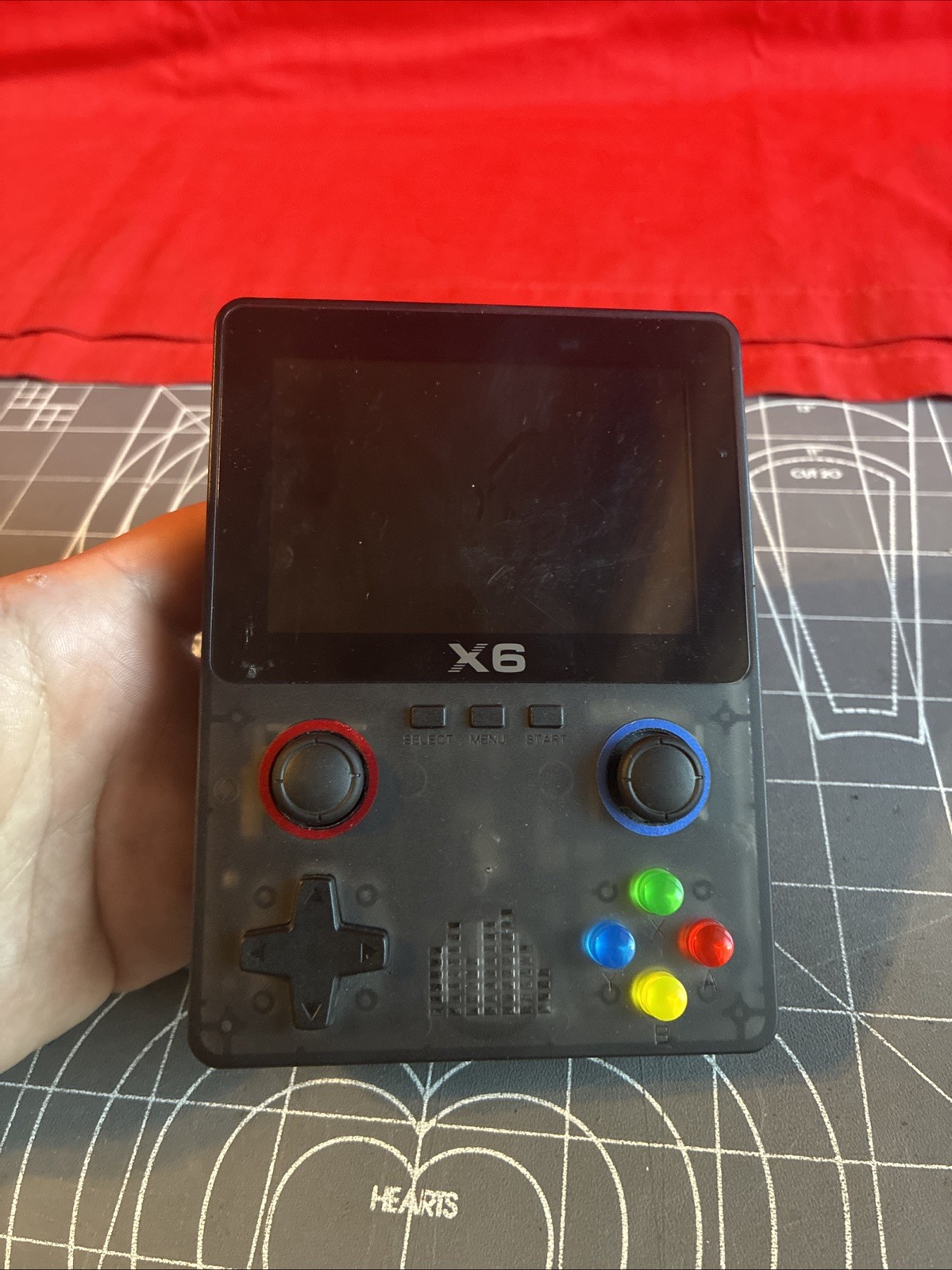 X6 Handheld Game Console No Charger (tested/works)