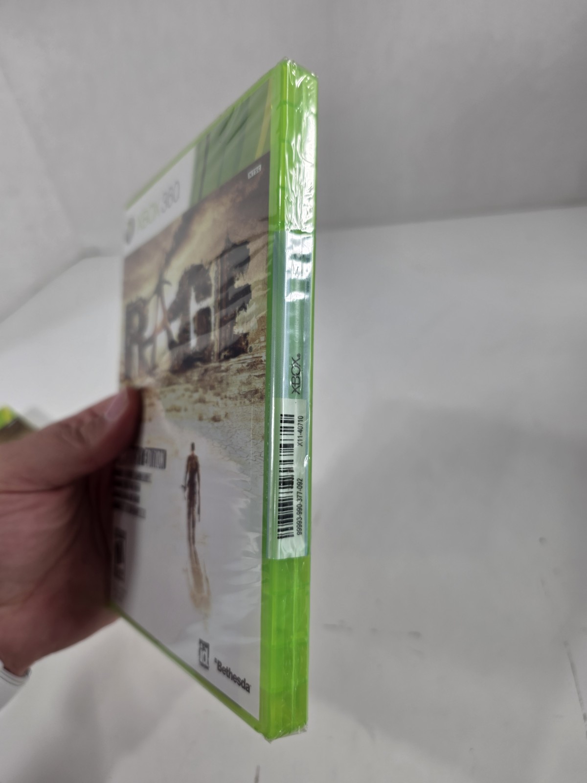 RAGE ANARCHY EDITION First Print w/ Slip Cover Xbox 360, 2011 RARE Sealed