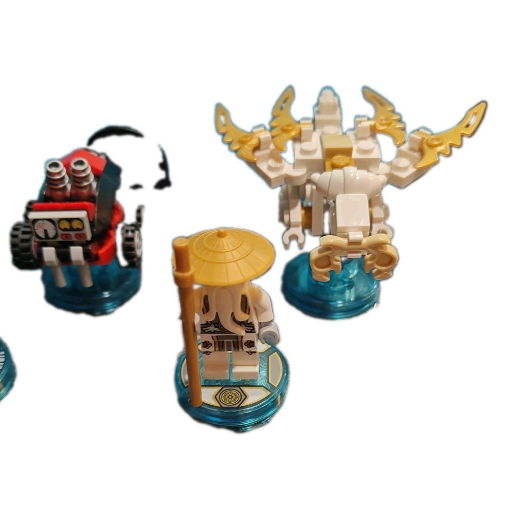 LEGO Dimensions Lot of Character Figures & Vehicles & Case