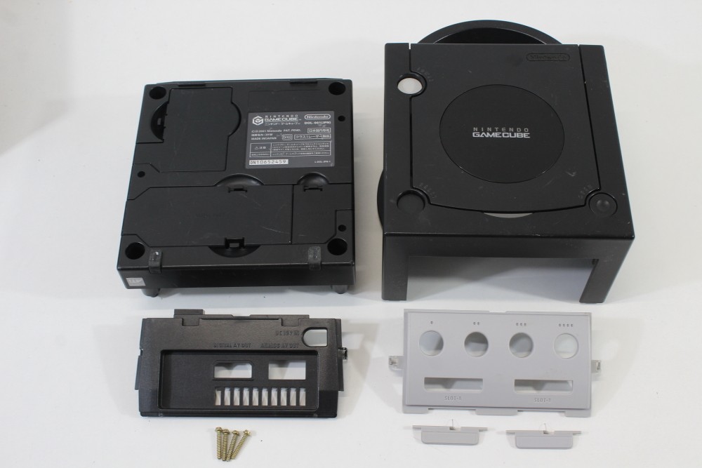 Nintendo GameCube Console OEM Replacement Shell Jet Black DOL-001 Cos.Damage #3