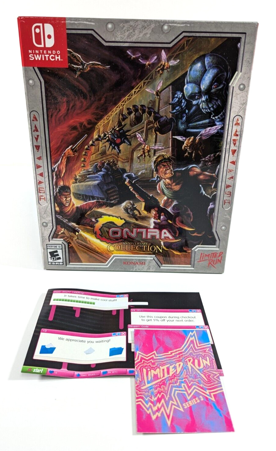 Contra Anniversary Collection Ultimate Edition Nintendo Switch Limited Run Games