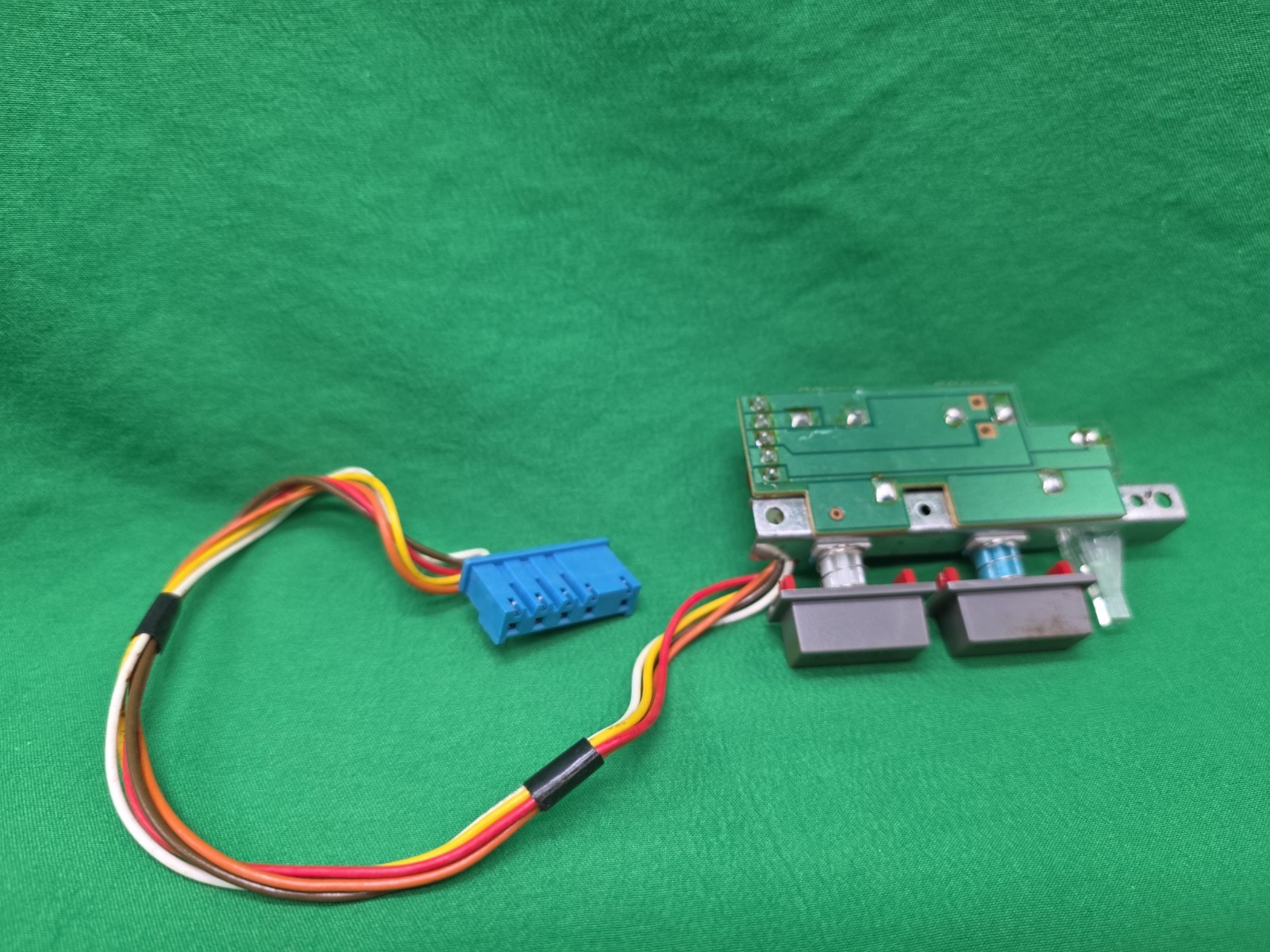 OEM Nintendo NES Power Reset Button Assembly + LED Board – Tested Powers On