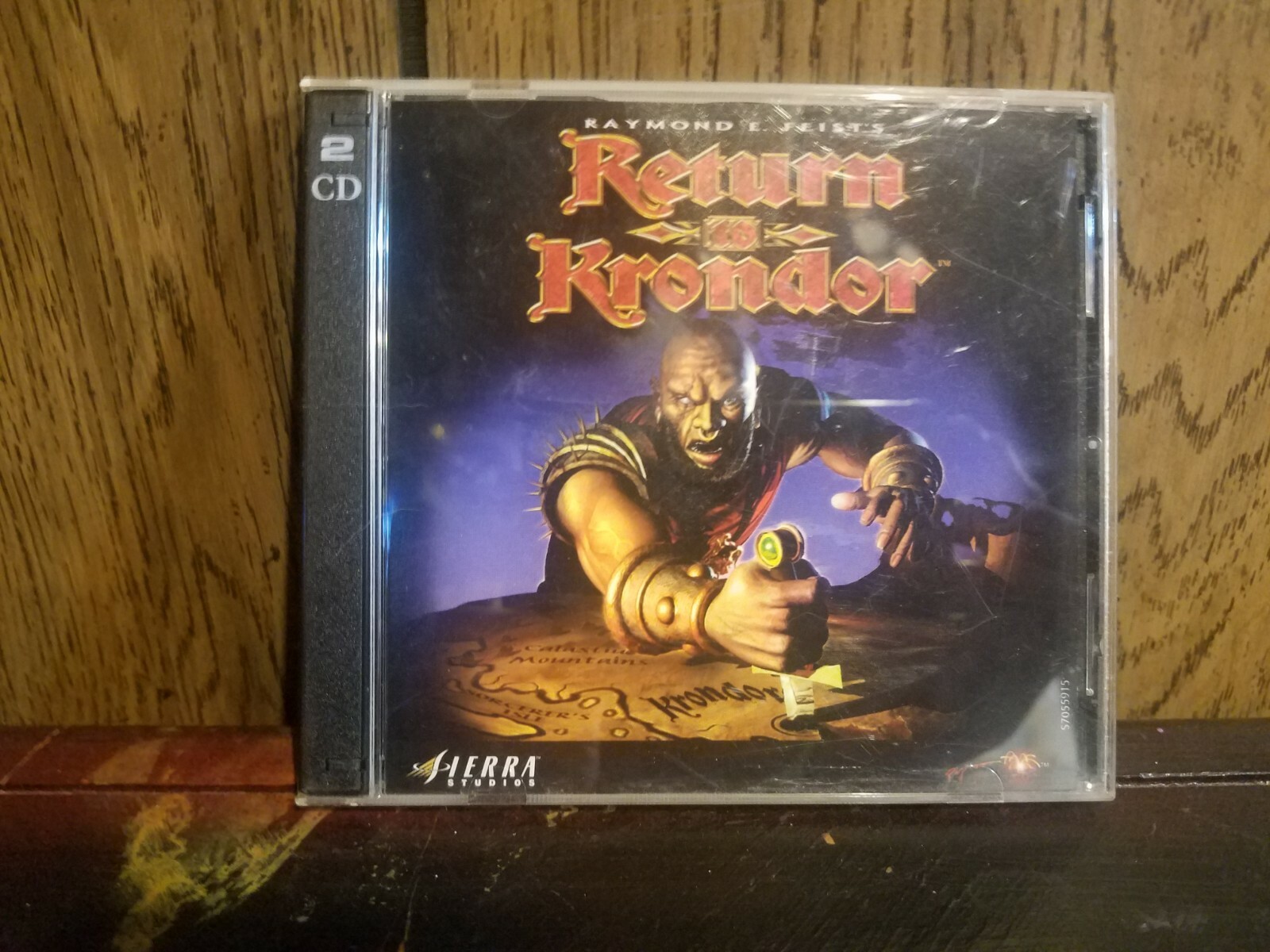Return to Krondor (PC, 1998) Sierra role playing fantasy 2 CD Raymond E Feist
