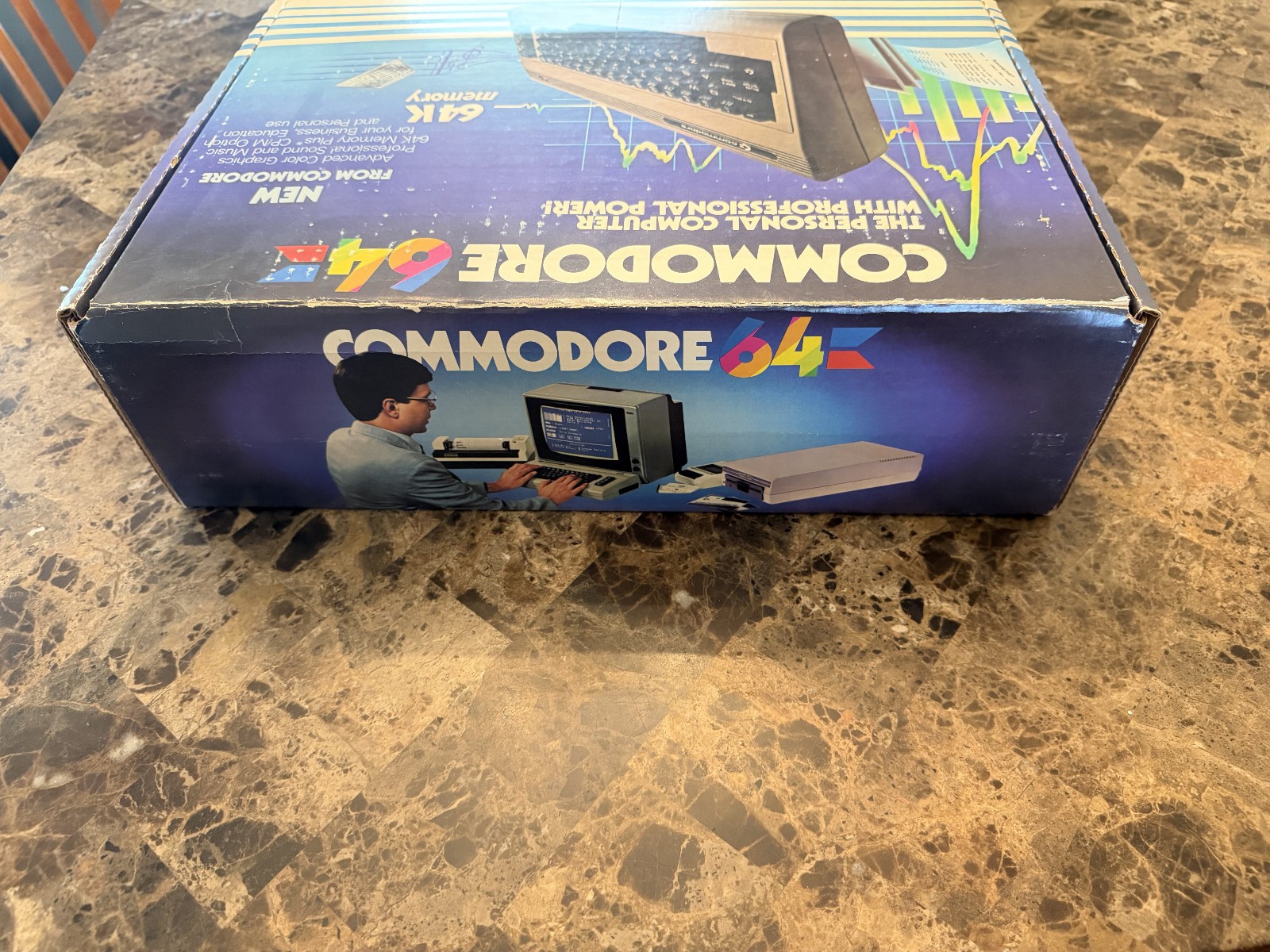 Commodore 64 Box *Box Only* – Excellent shape for its age