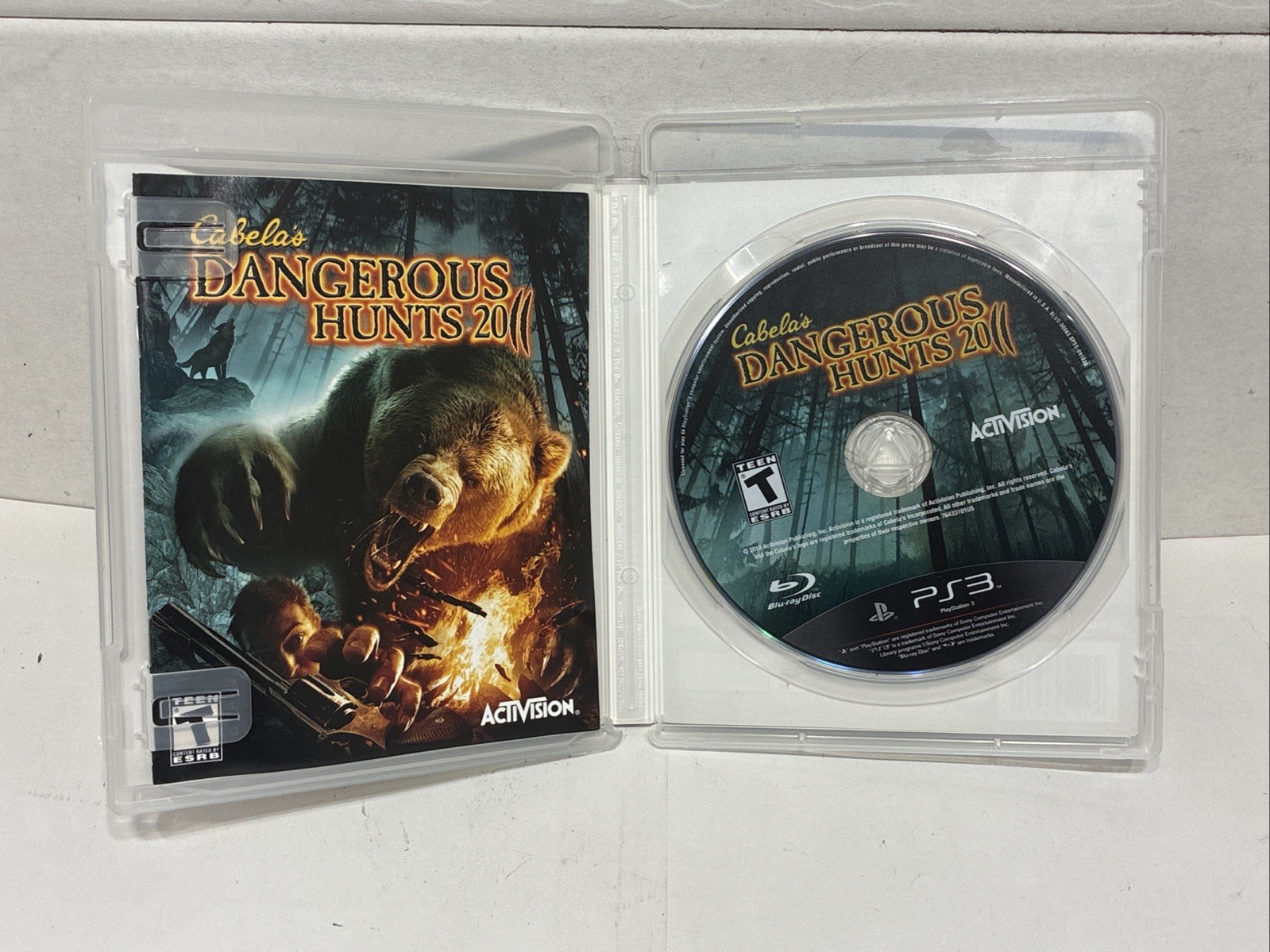 Cabela’s Dangerous Hunts 2011 (PlayStation 3, 2010) Complete w/ Manual – Tested