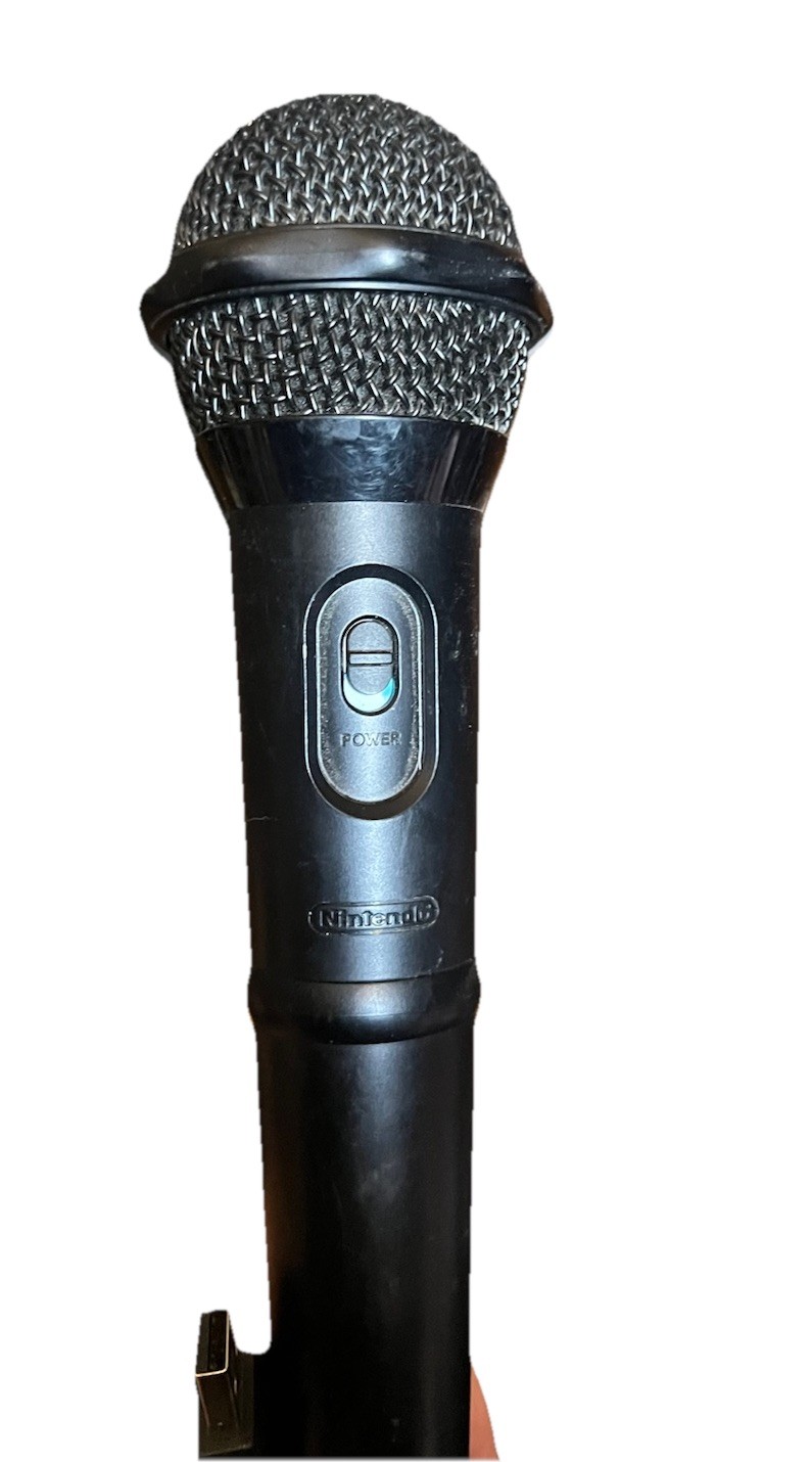 Official Nintendo Wii U Microphone – WUP-021 – Tested Works🤯🤩💥🎉