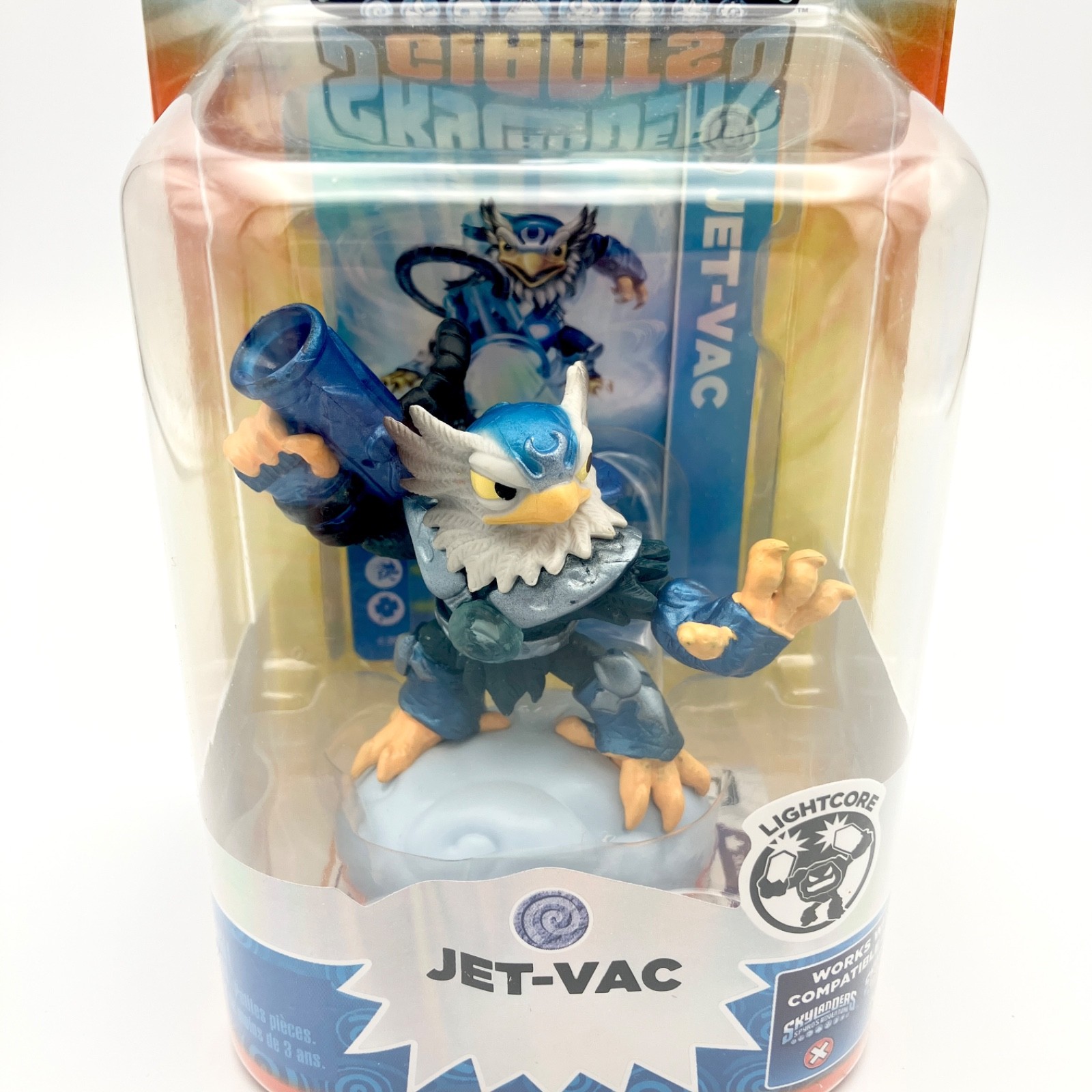 Skylanders Giants Jet Vac Lightcore Figure NIB Activision NEW SEALED