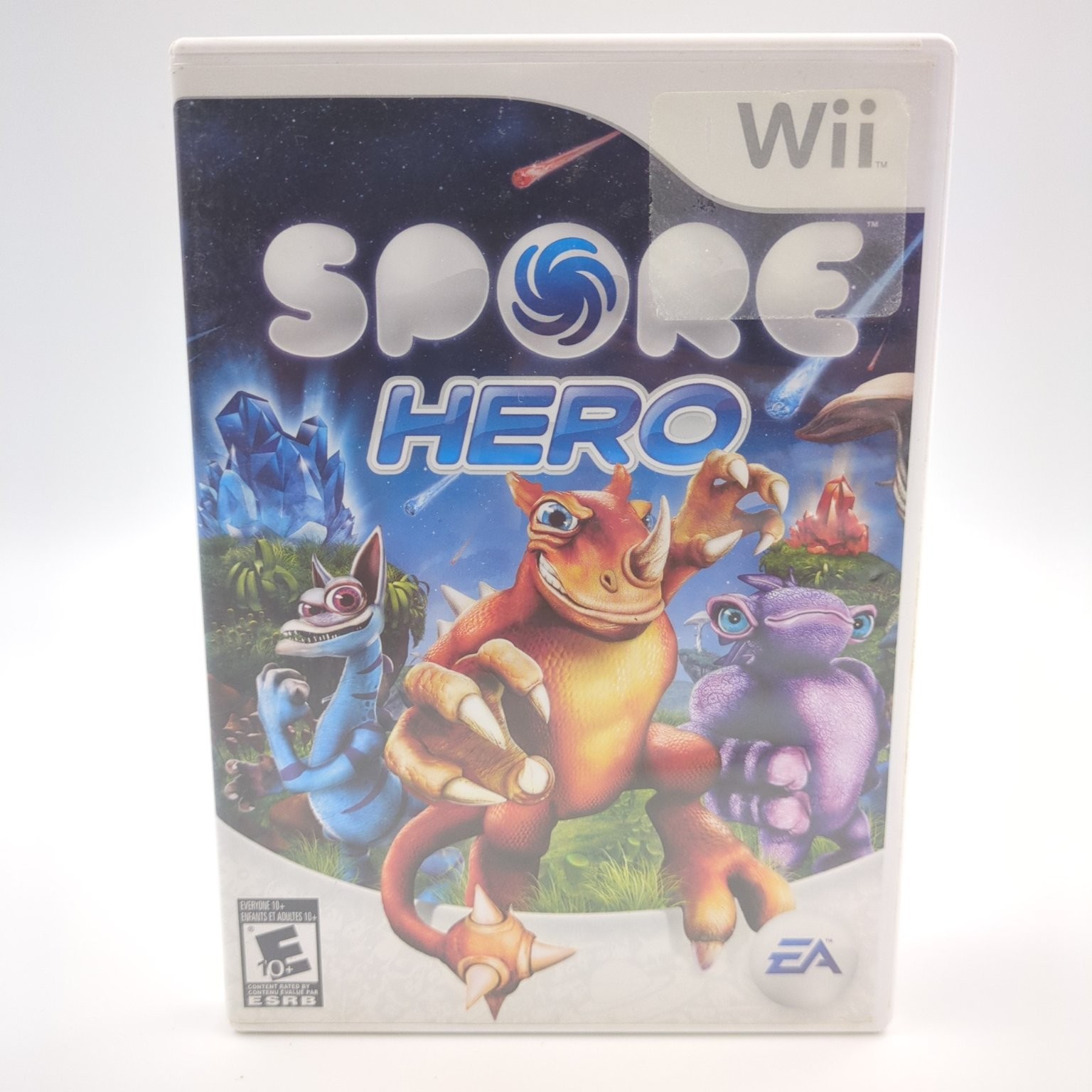 Spore Hero Nintendo Wii Video Game Adventure Creature Creator Complete CIB