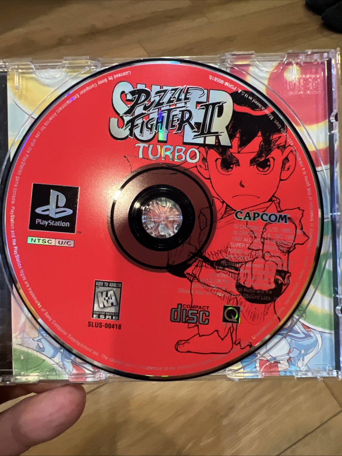 PlayStation/PS1 Super Puzzle Fighter II Turbo Complete Excellent Cond w Reg Card