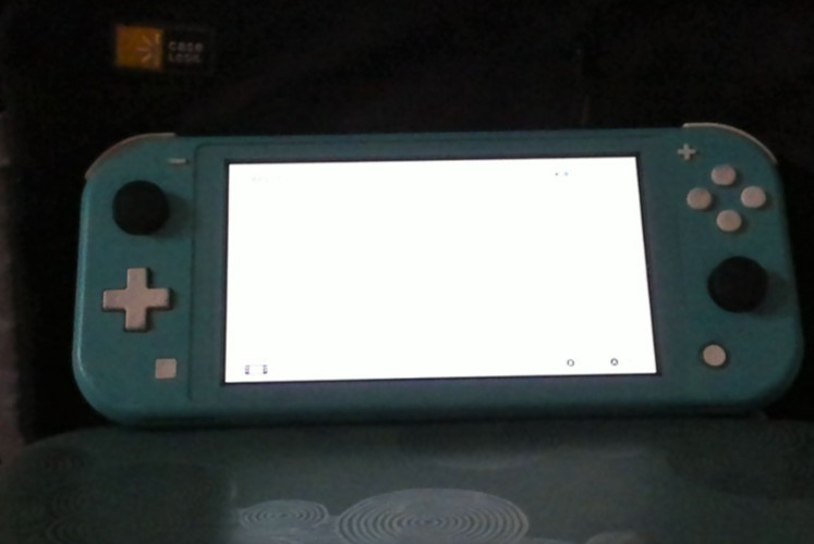 Nintendo Switch Lite Turquoise + 64GB SD Card + Case + Bag + Charger – Excellent