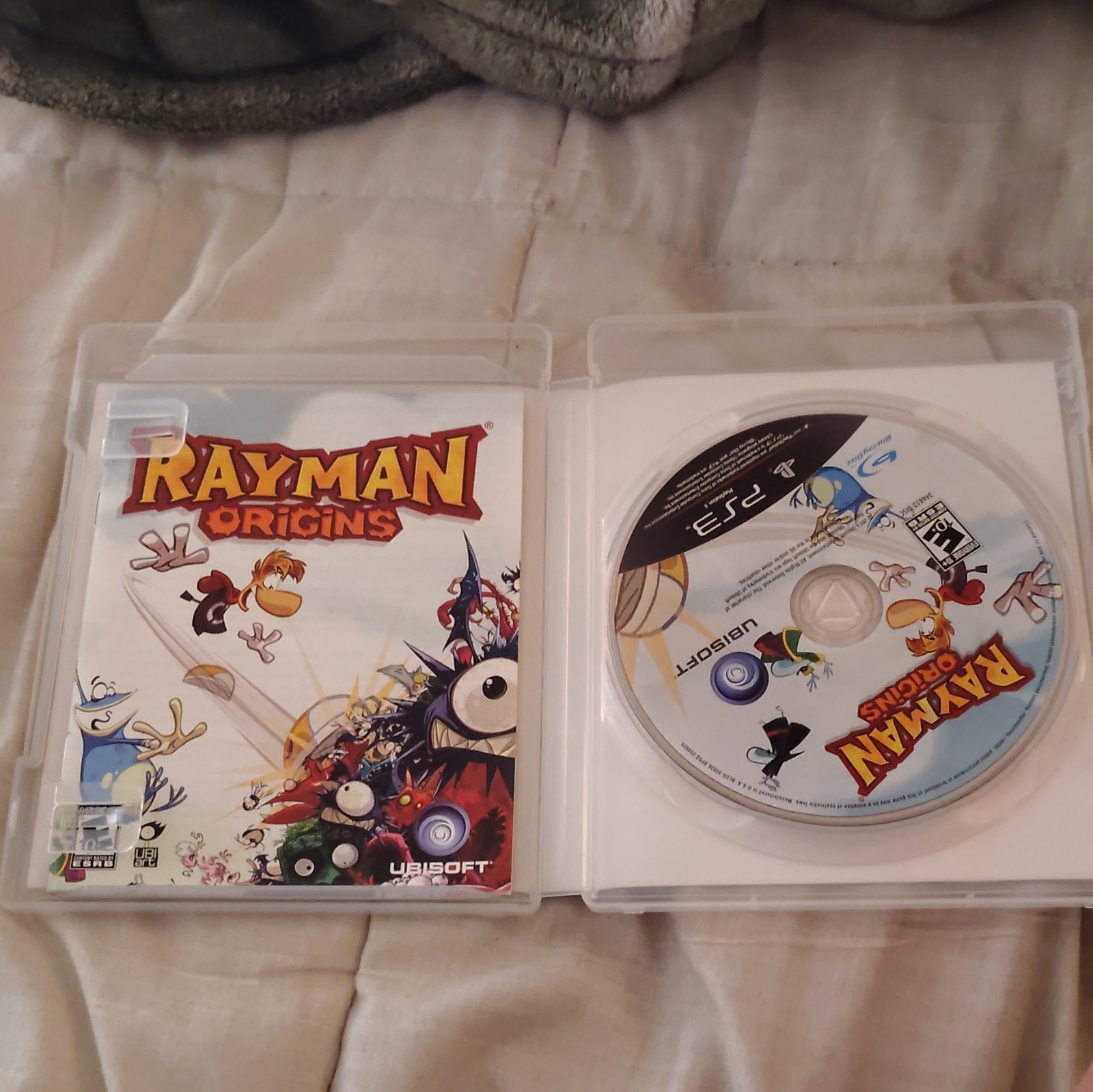 Ubisoft Rayman Origins PS3 E10+ Action Adventure Platformer Manual Included