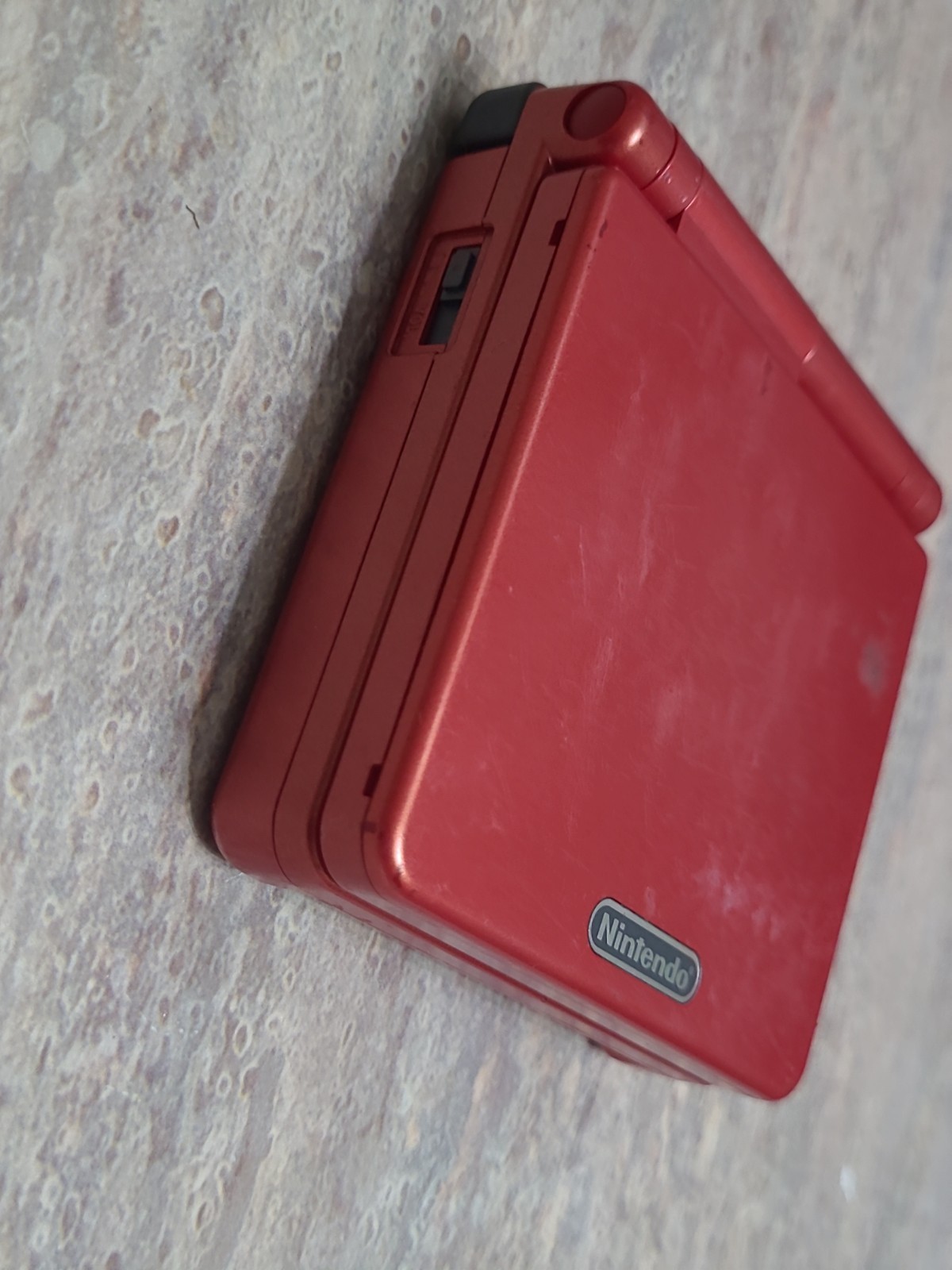 Nintendo Game Boy Advance SP Handheld Red AGS-001 Works Great **READ**
