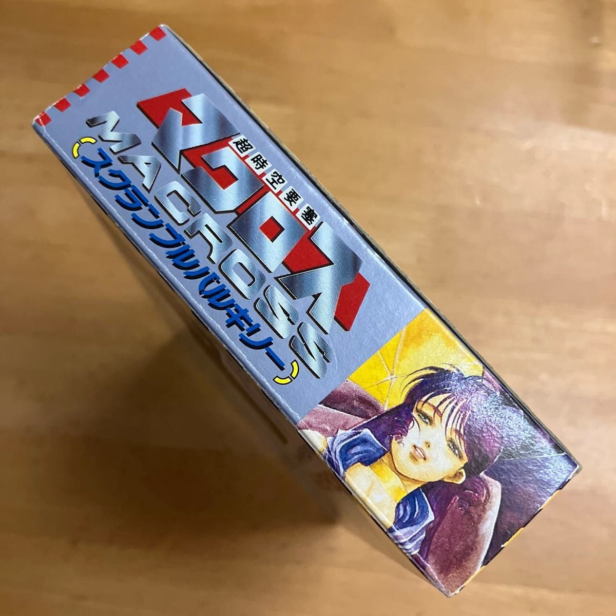 Macross Scramble Valkyrie W/Box Manual Super Famicom SFC SNES Used Game NTSC-J