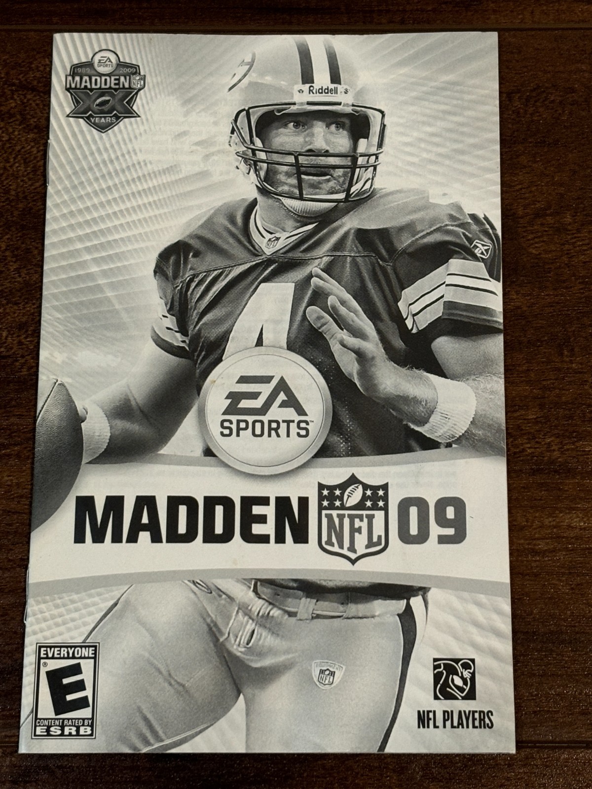 Madden 09 NFL Football 2009 PS2 Playstation 2 Instruction Manual Only