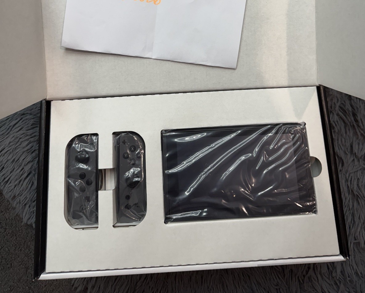 RARE Thunderbolt Project x Fragment x Pokemon Nintendo Switch + includes receipt