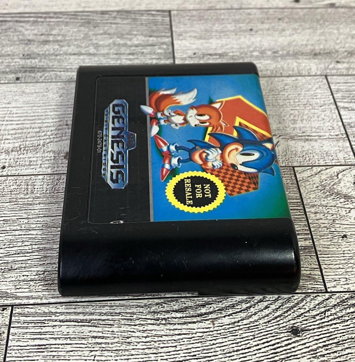 Sonic the Hedgehog 2 (Sega Genesis) – Tested – Not For Resale – Authentic