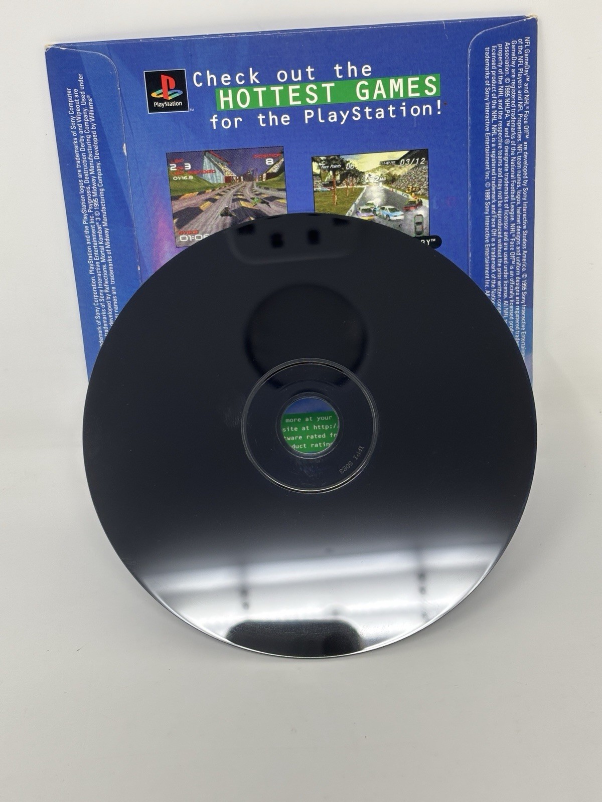 Interactive CD Sampler Pack Demo Disc Volume 1 – (Sony Playstation 1) PS1