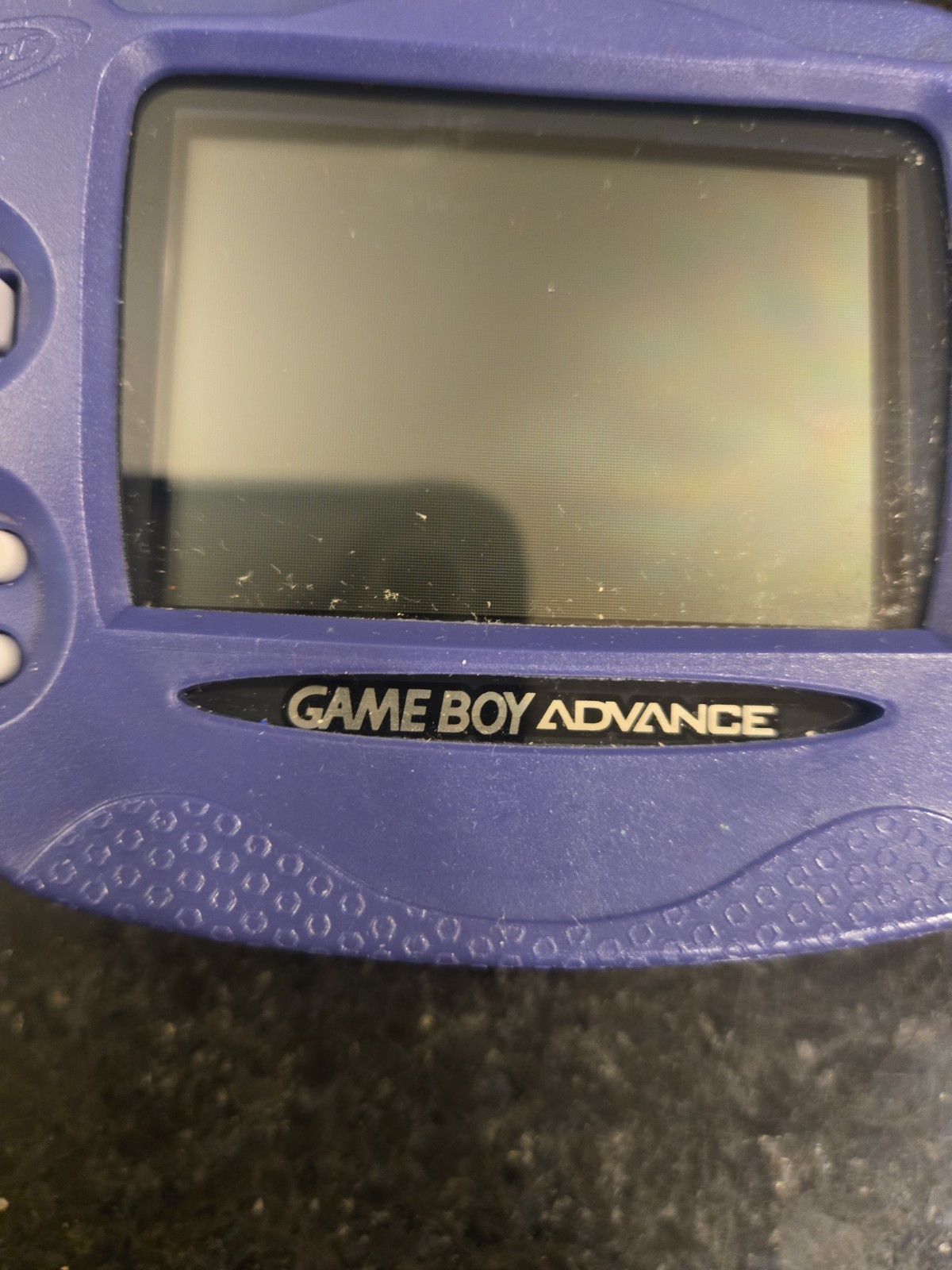 Nintendo Game Boy Advance GBA Console Indigo Purple – GOOD 100% OM