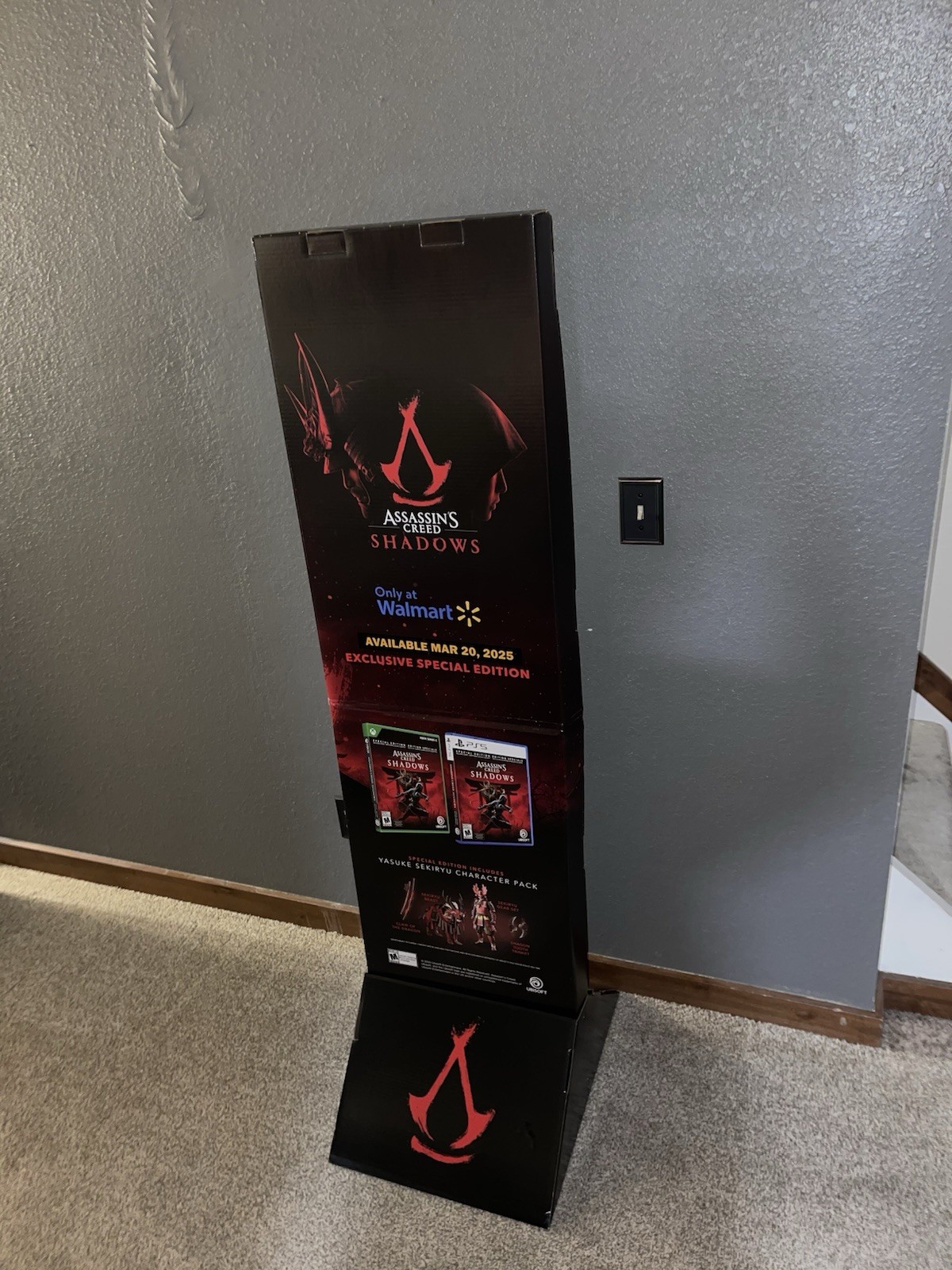 Assassin’s Creed: Shadows New 5FT Vertical Display -Walmart- 2025