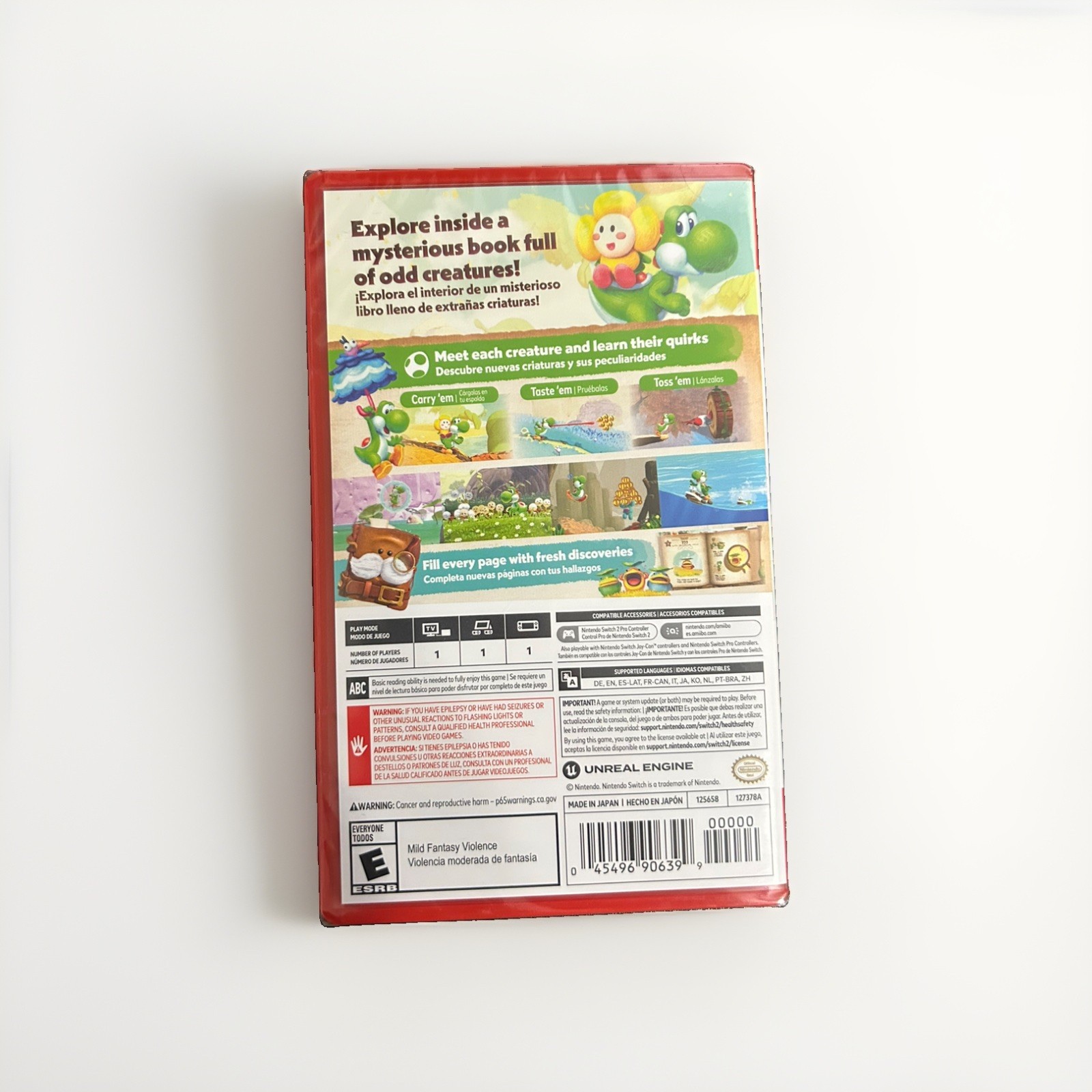 (NEW SEALED) Yoshi and the Mysterious Book for Nintendo Switch 2
