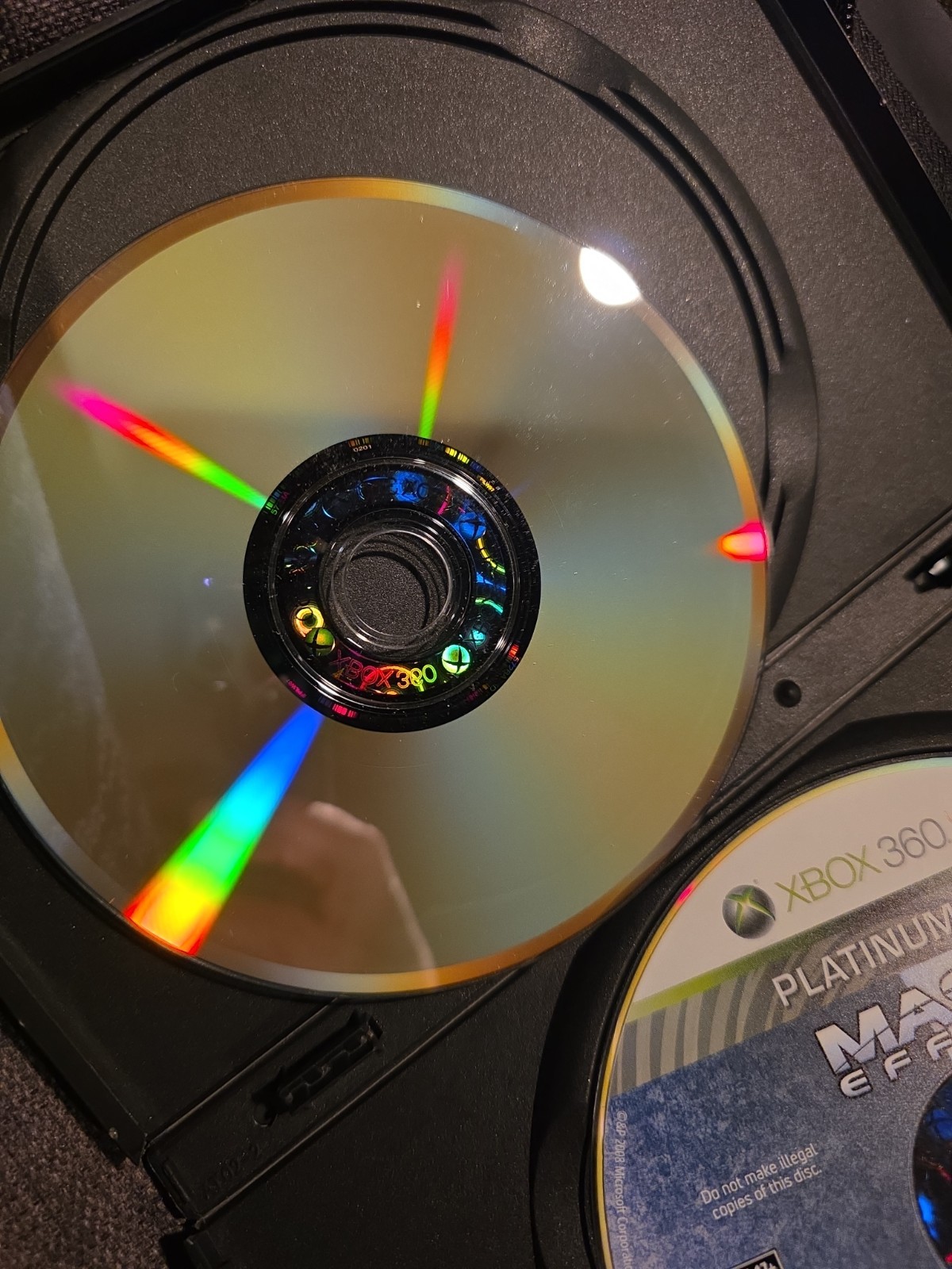 Mass Effect Limited Collector’s Edition (Xbox 360, 2007) Two Discs Only