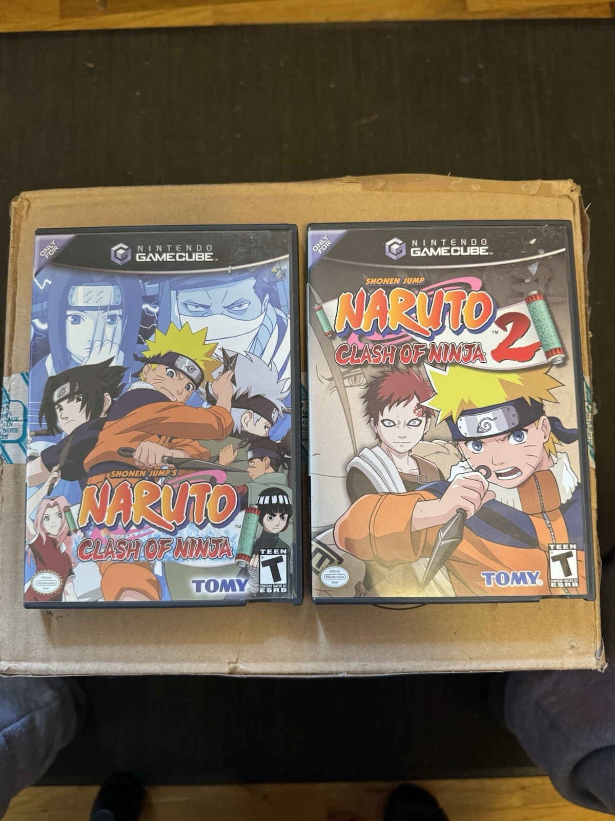 Naruto: Clash of Ninja Nintendo GameCube & Clash of Ninja 2 – Complete in Box