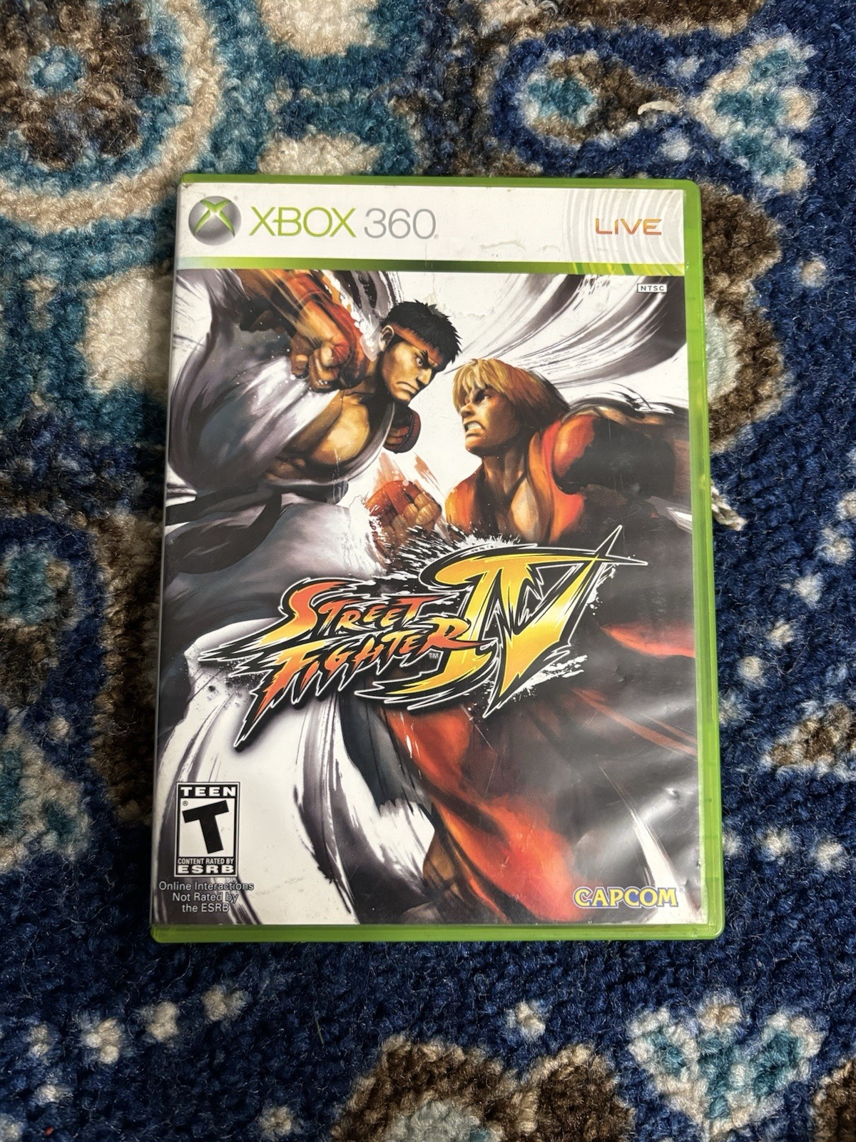 Capcom Street Fighter IV Xbox 360 Multiplayer Online T NTSC-U/C Street Fighter