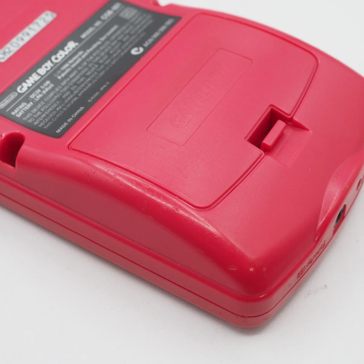 Nintendo GAME BOY COLOR Red CGB-001 Handheld System Boxed Tested Serial Match GB