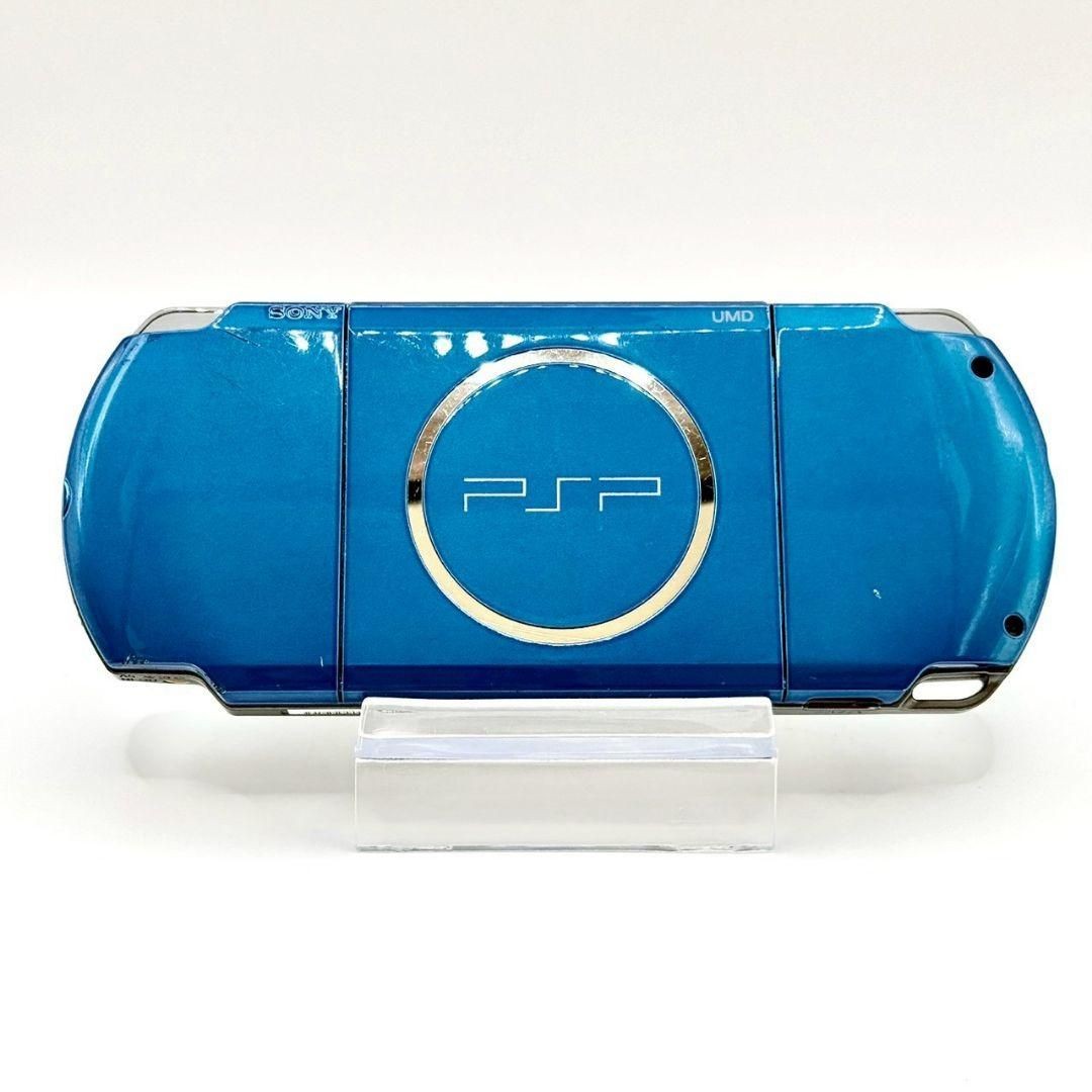 Sony PSP-3000 Vibrant Blue Handheld Console Rare Color 12