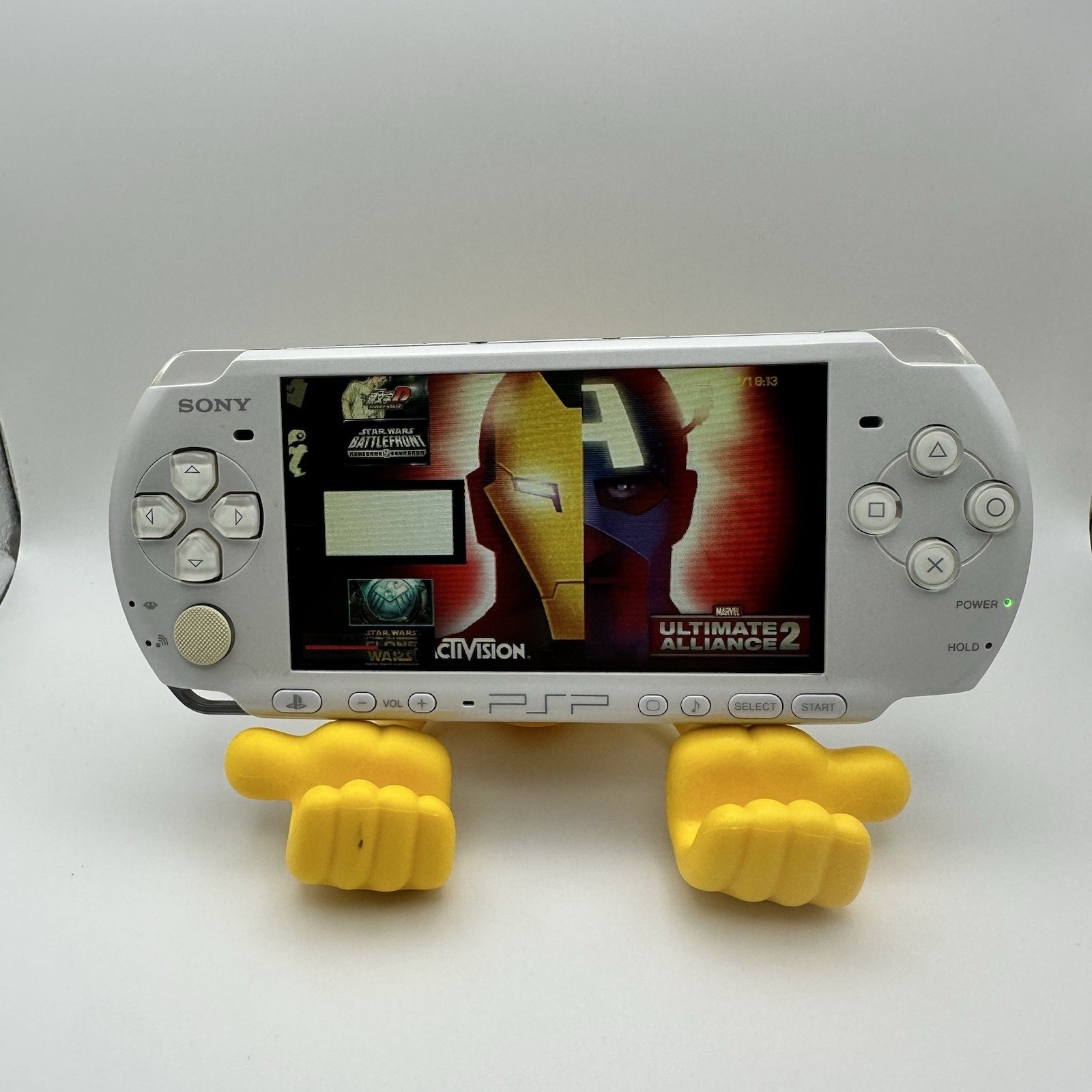 Sony PSP 3000 White~ w/Games already installed- Fully Tested- Great Condition