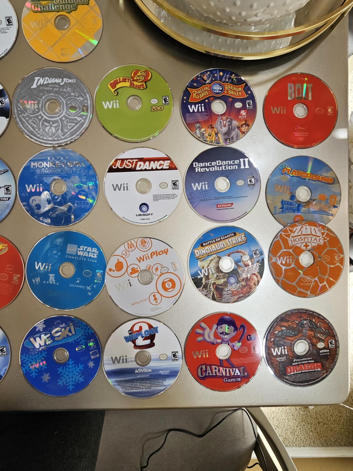 Lot Of 37 Wii Games DISC ONLY Tested! Wii Play, Lego, Epic Mickey Etc