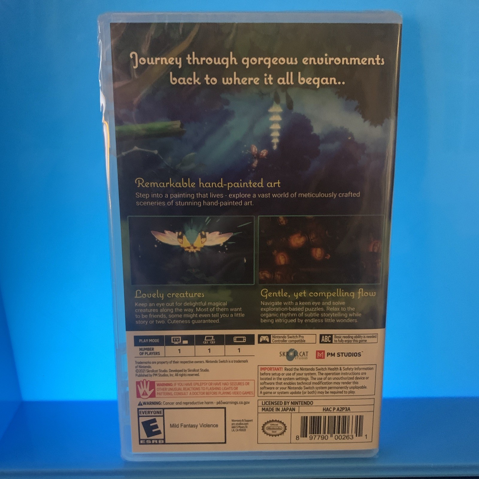 Hoa (Nintendo Switch) Puzzle Platformer Brand New Factory Sealed!