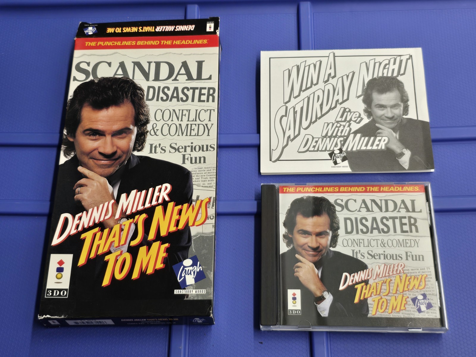 Dennis Miller That’s News To Me (3DO) Box & Case Only No Game