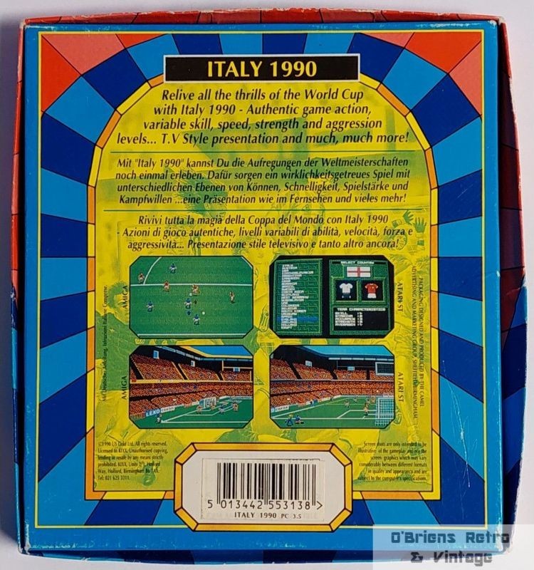 Italy 1990, U.S. Gold, Kixx, PC & Compatibles
