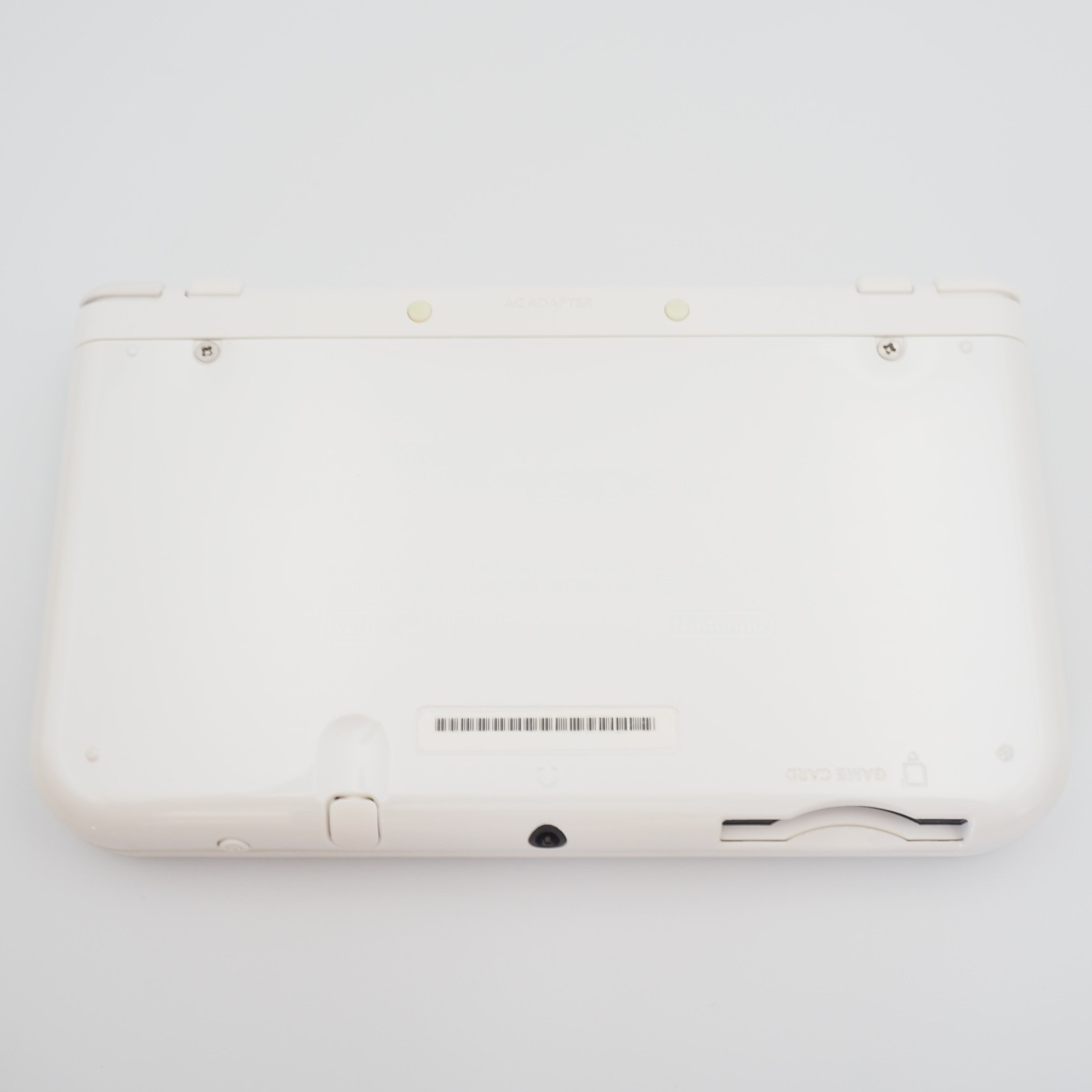[EXC] New Nintendo 3DS XL LL Pearl White Console Tested w/Charger Box