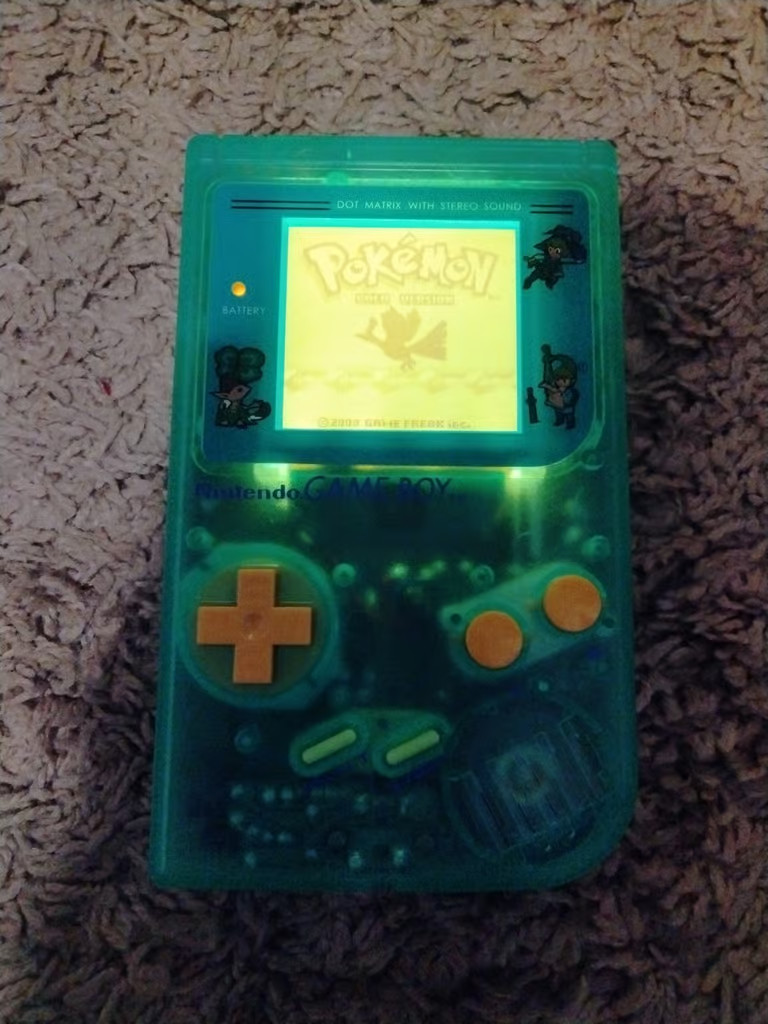 Nintendo Game Boy DMG – Bivert Screen- Zelda Shell