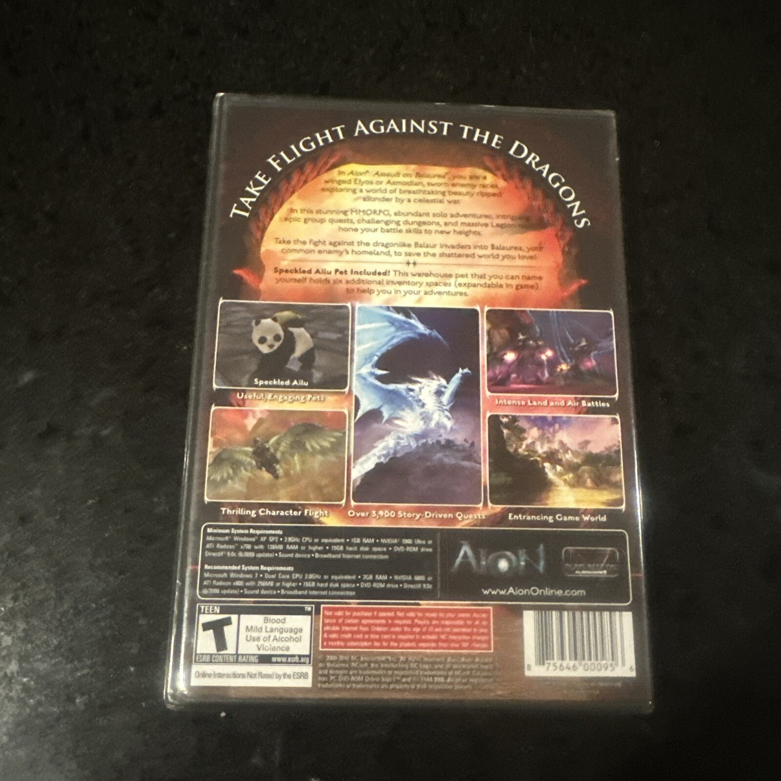 Aion: Assault on Balaurea (PC, 2010) – Brand New – Sealed!