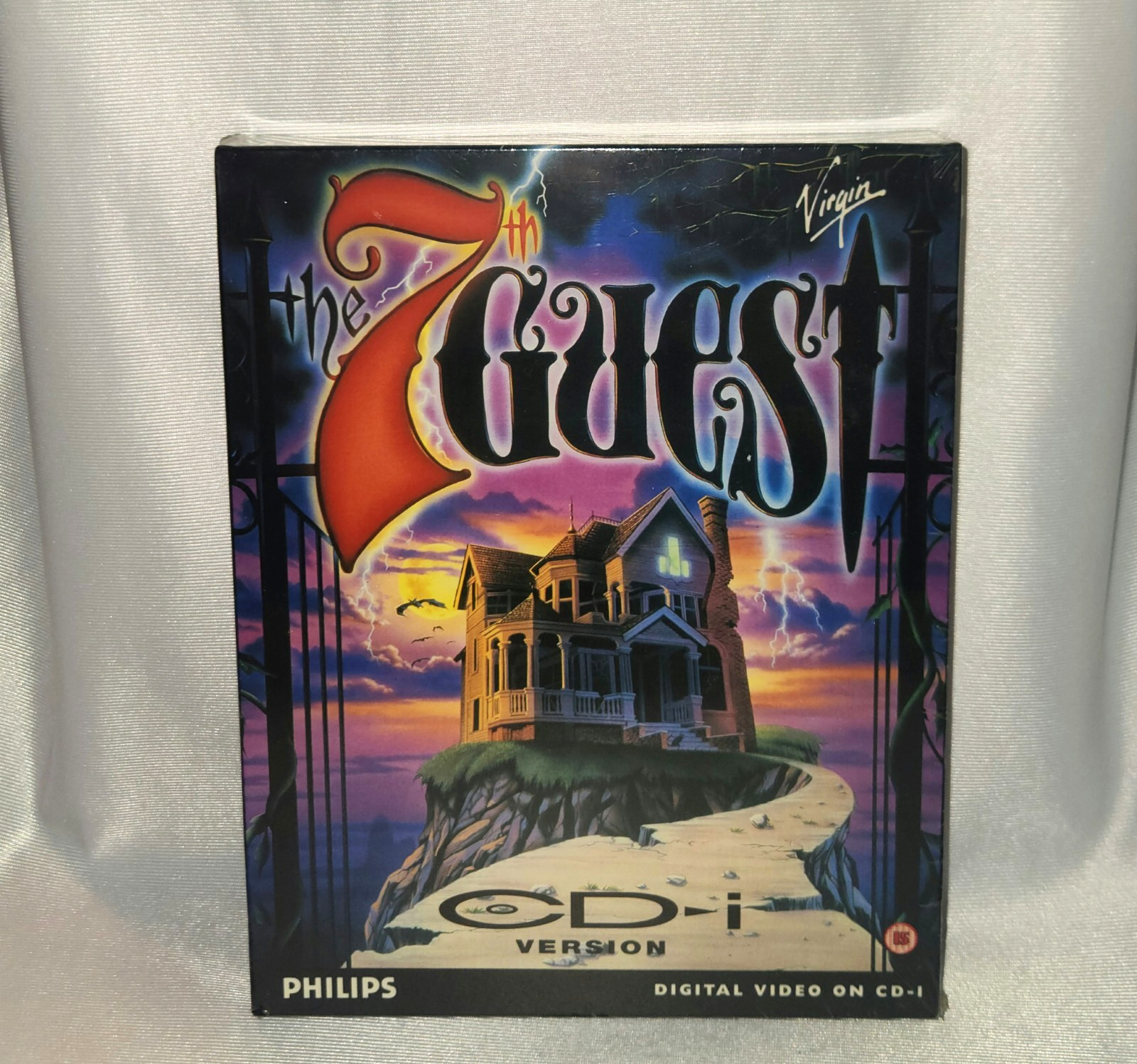 The 7th Guest (Philips CD-i, 1993) Virgin New Factory Sealed Made in Germany