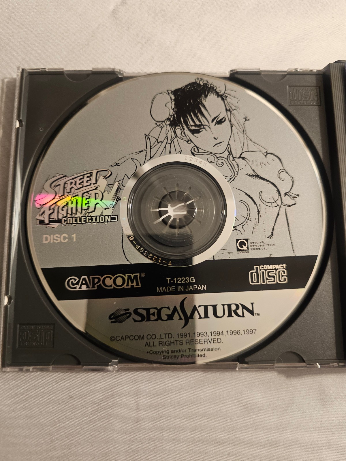 Street Fighter Collection SEGA Saturn JPN CIB with Manual