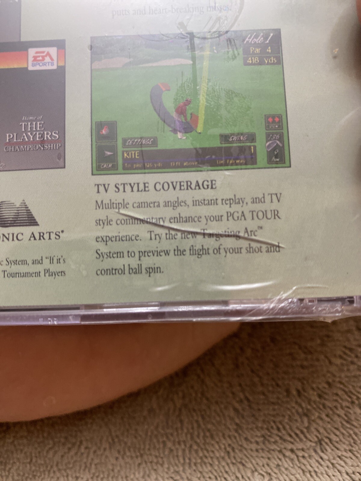 PGA Tour Golf 486 (PC, 1994) Brand New Sealed Retro Sports Game EA Sports