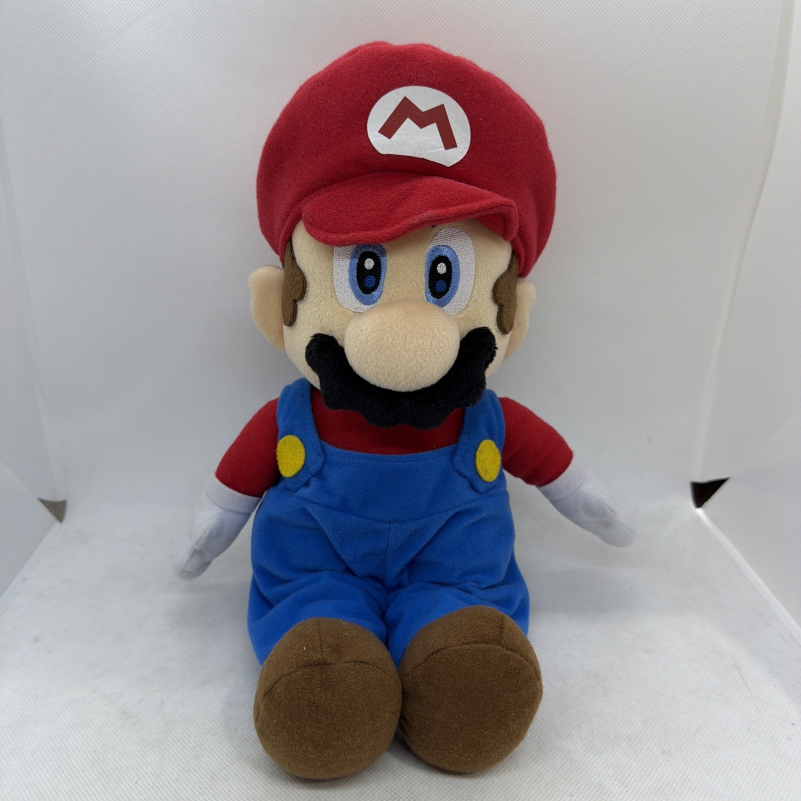 Nintendo Mario Party 5 MARIO Plush Doll Medium Size 2003 Sanei Super Rare 14”