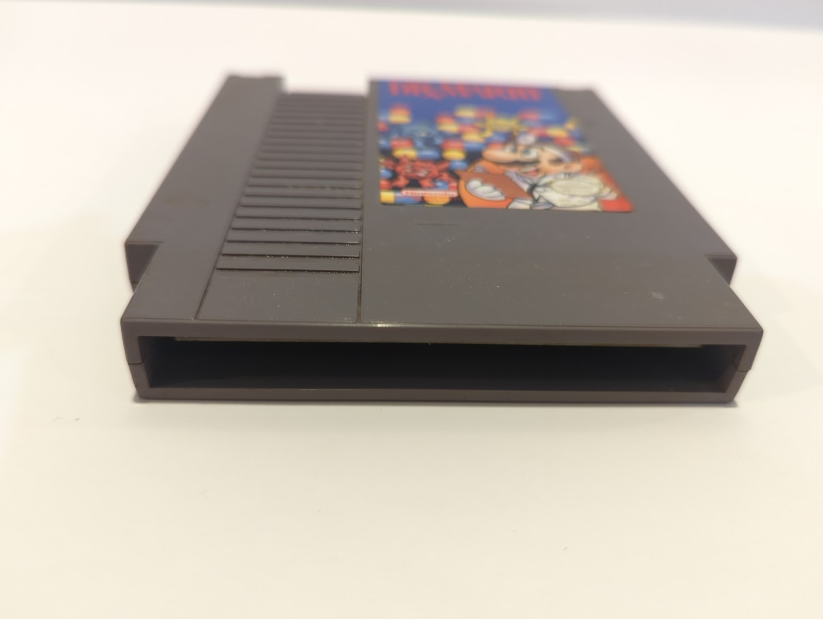Dr. Mario (Nintendo Entertainment System, NES, 1990) Cartridge tested.