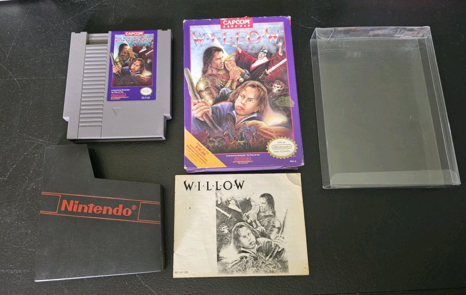 Nintendo Nes “Willow” CAPCOM game pak – NES Nintendo – CIB