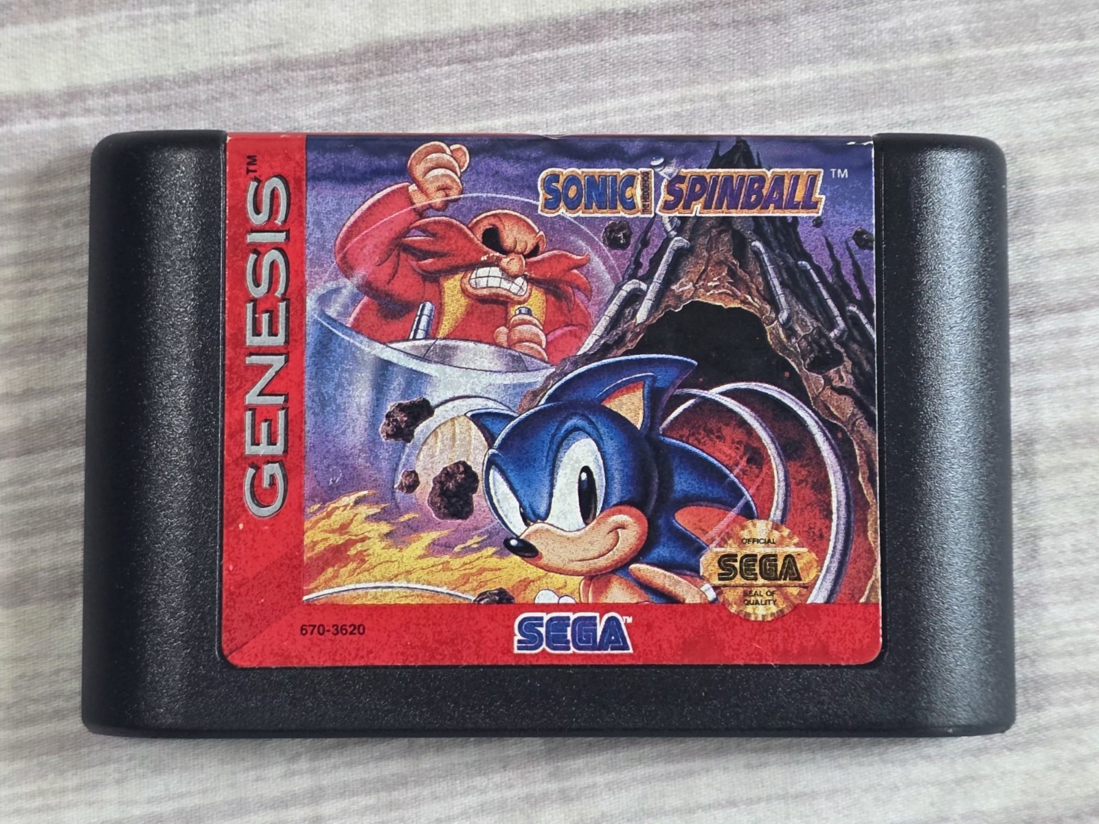 Sega Genesis 16-Bit Console Bundle – 2 Controllers, Games, Cables – Parts/Repair