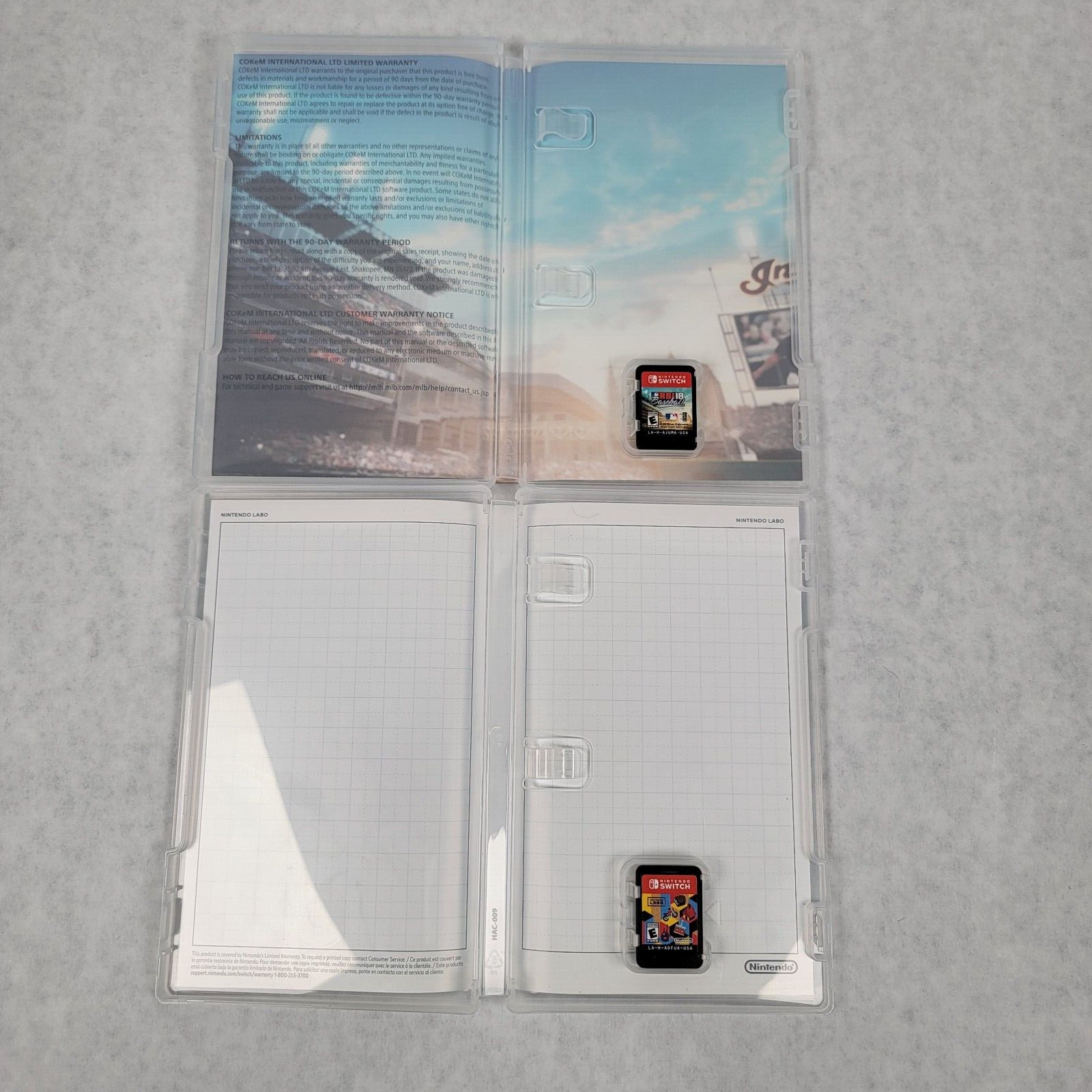 R.B.I. Baseball 18 / Nintendo LABO Toy-Con 01 (Nintendo Switch)