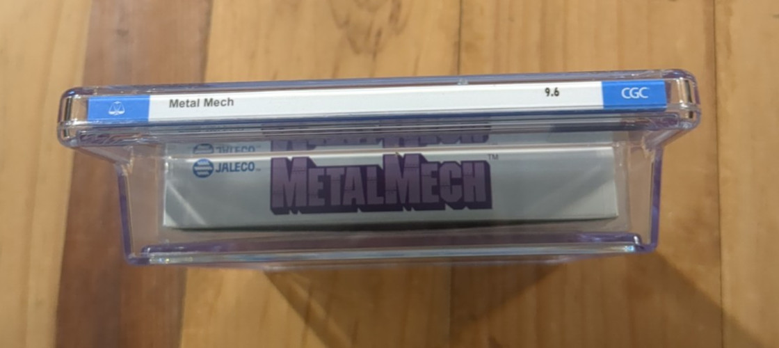 Metal Mech NES CIB Oval SOQ R USA CGC Graded 9.6 A+