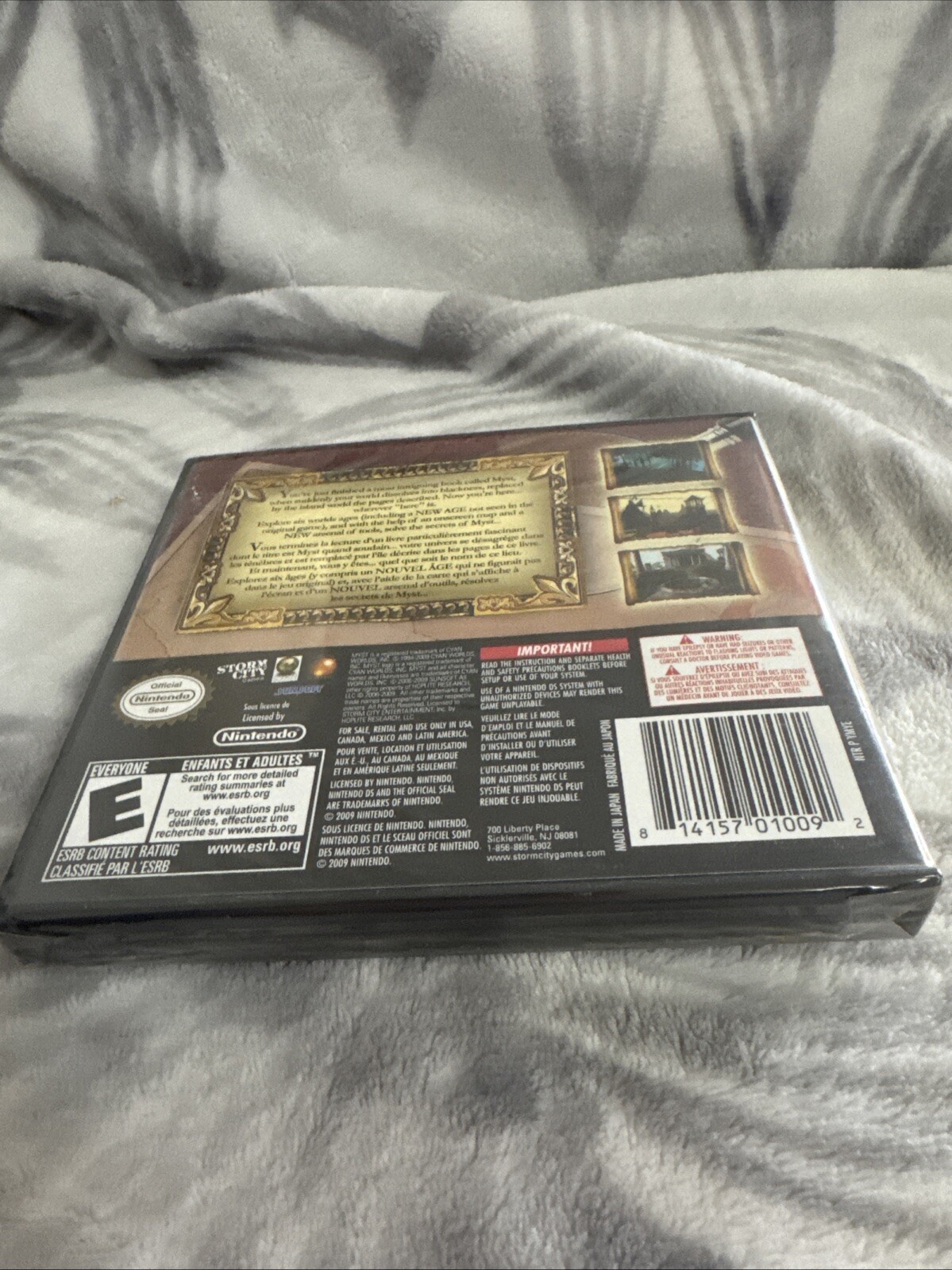 Myst (Nintendo D, 2008) BRAND NEW SEALED
