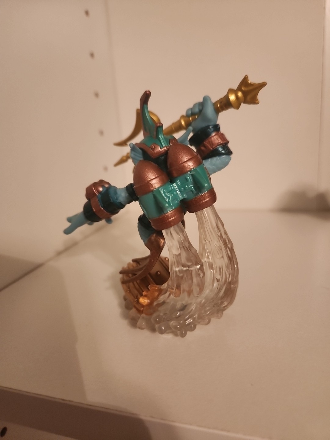 *RARE* Skylanders Superchargers DEEP DIVE GILL GRUNT Figure CLEAR WATER READ